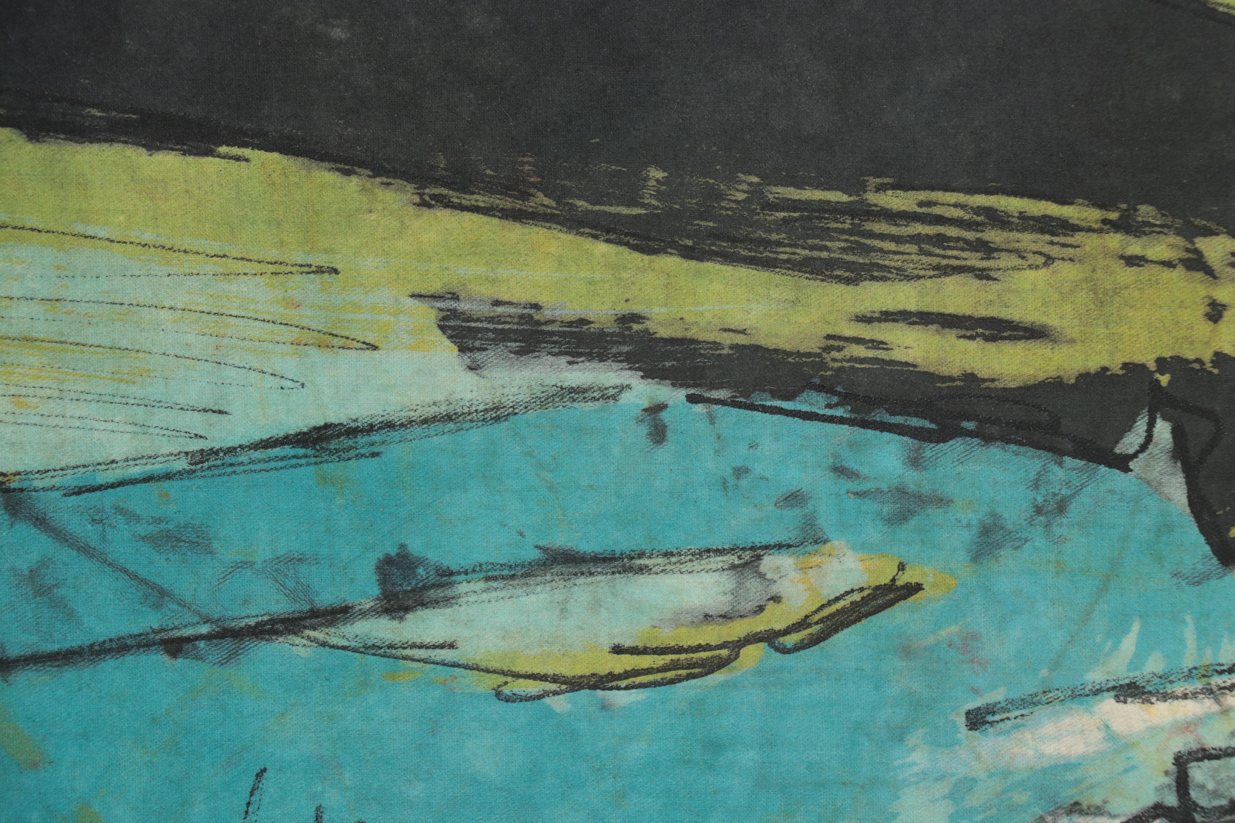 Harry Hilson Abstract Batik Textile