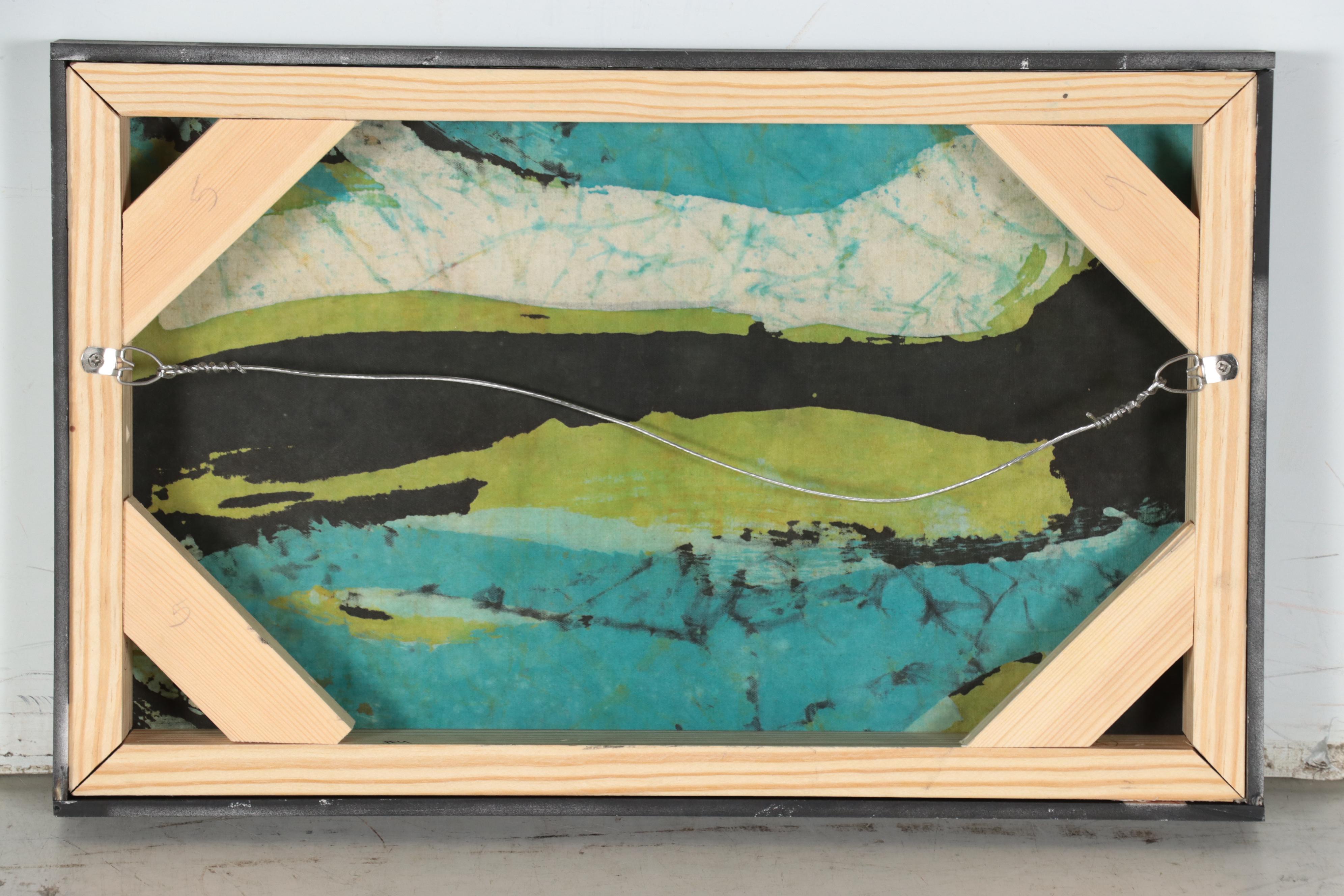 Harry Hilson Abstract Batik Textile