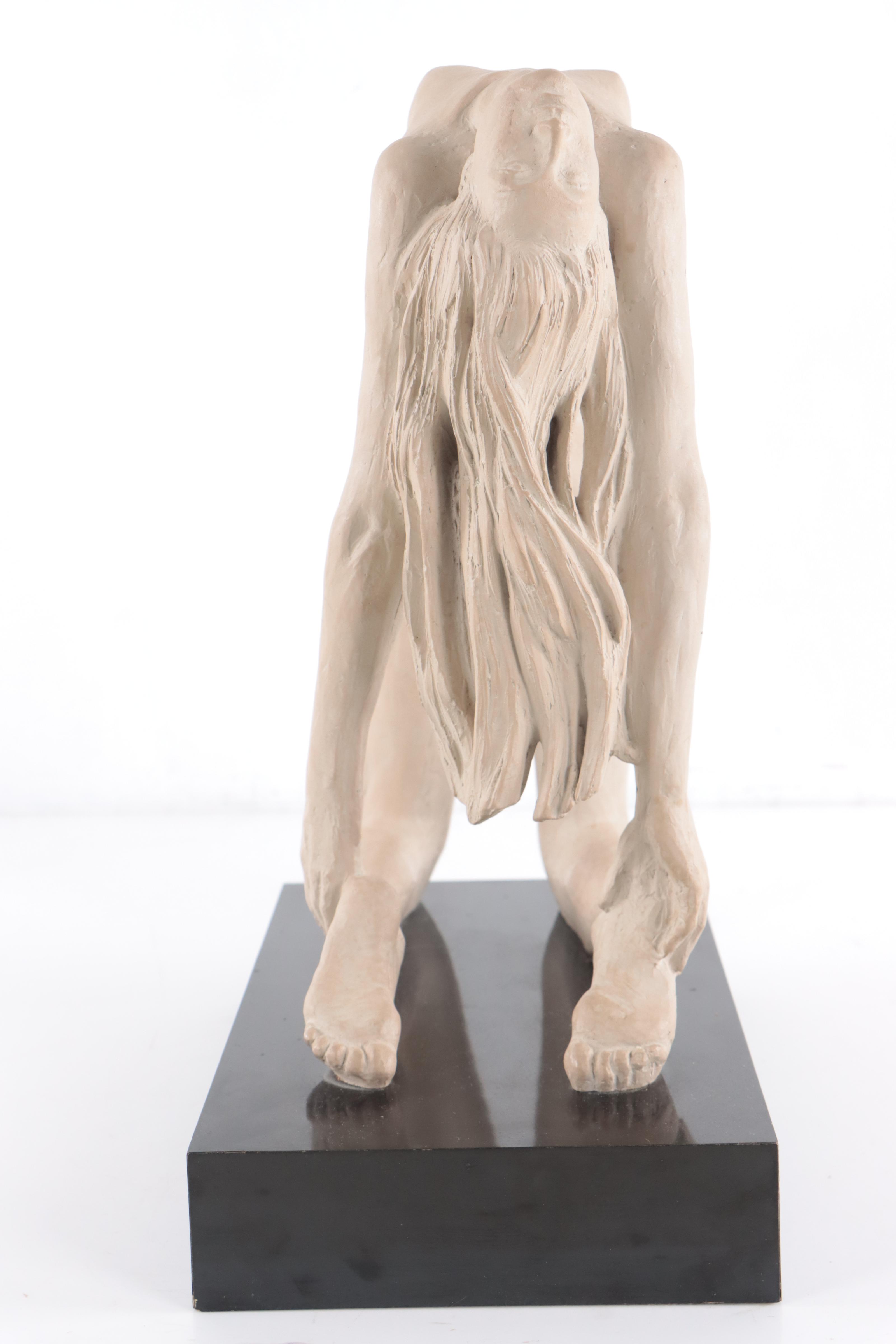 Austin Productions Inc. Plaster Sculpture of Female Nude, 1980