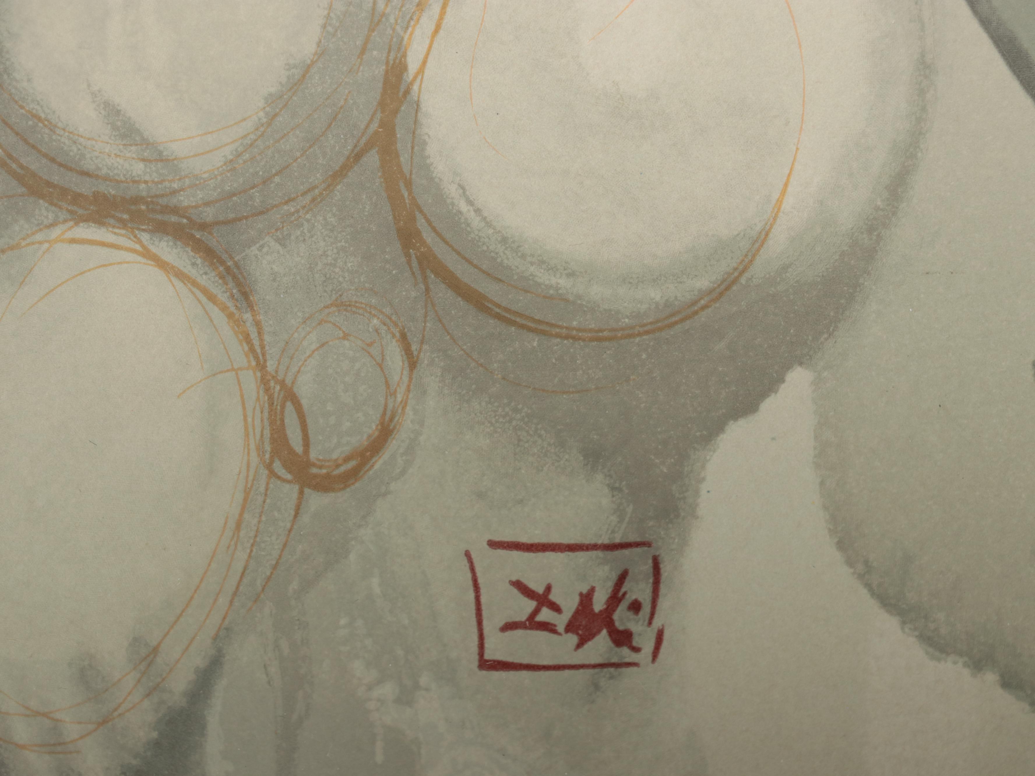 Salvador Dalí Wood Engraving "Les morts par violence"