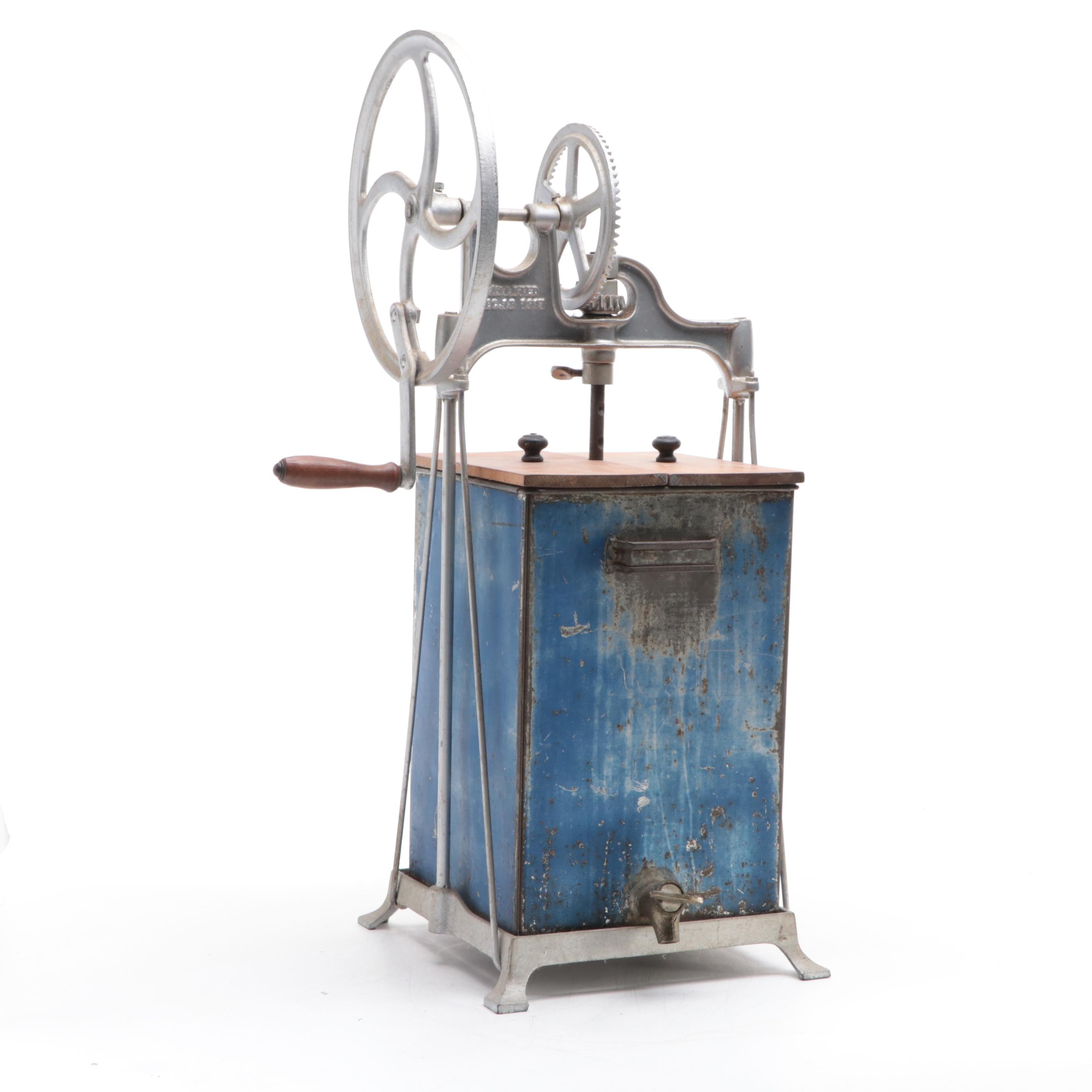 Dazey Model 430B Footed Butter Churn, Early 20th Century