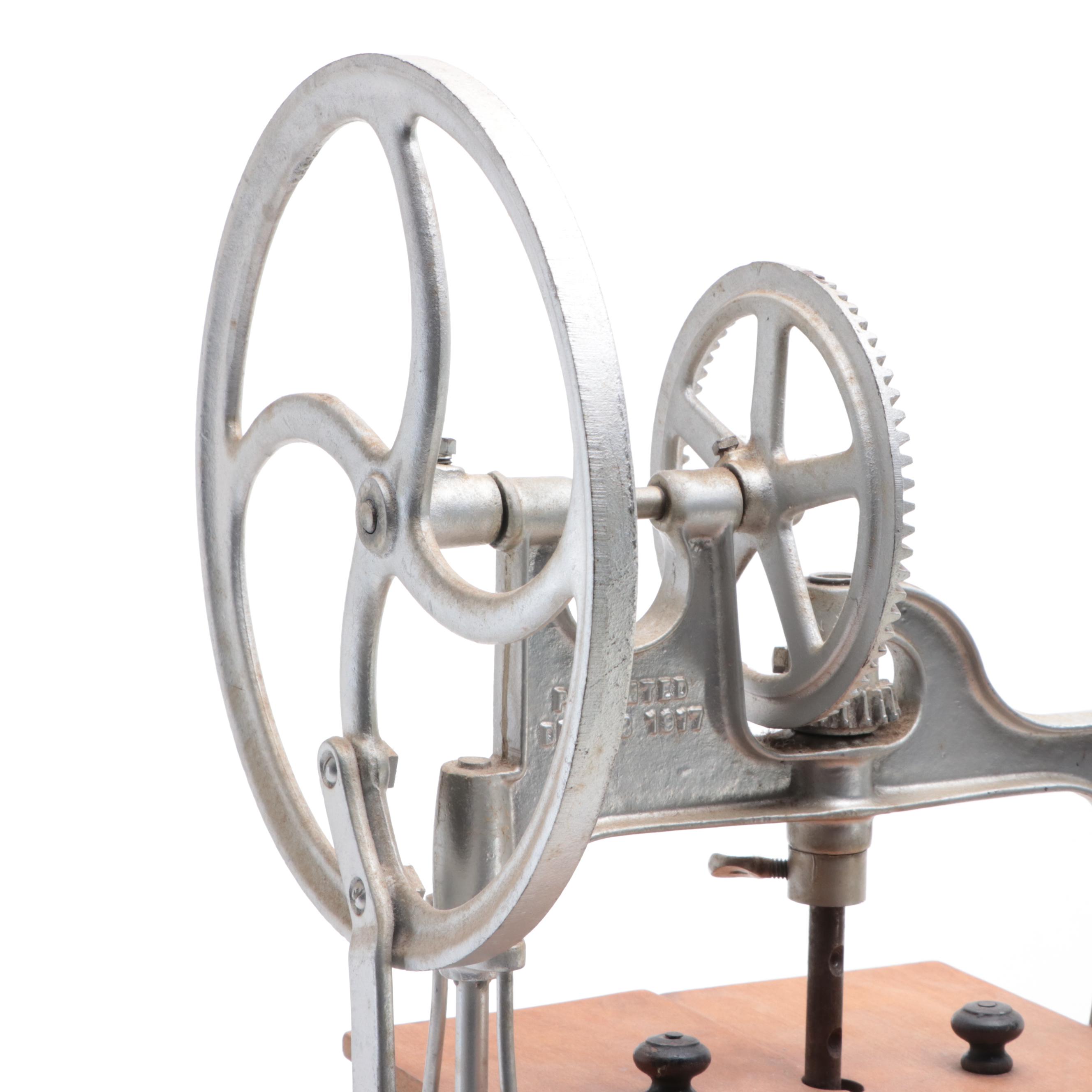 Dazey Model 430B Footed Butter Churn, Early 20th Century