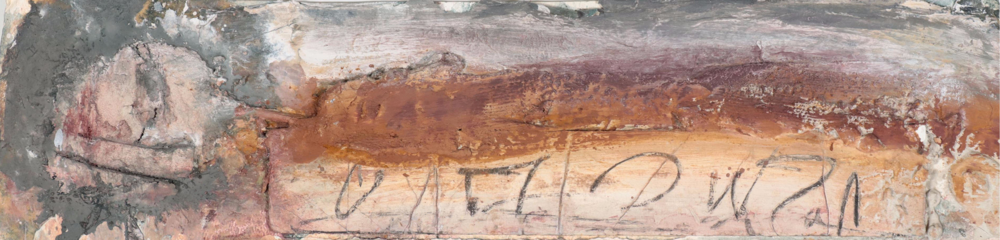 Juliet Holland Mixed Media Composition "Ojo Caliente VI," 1992