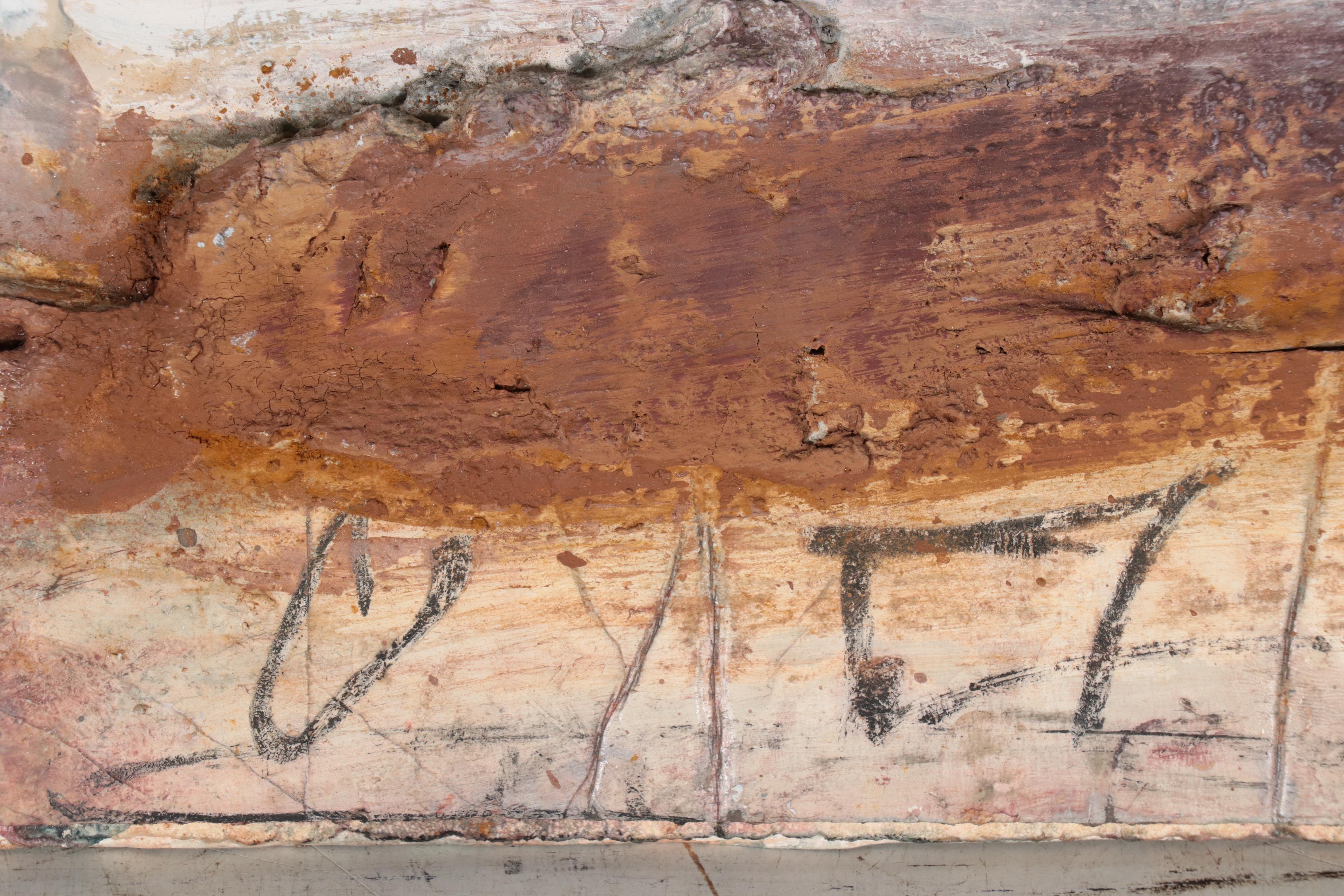 Juliet Holland Mixed Media Composition "Ojo Caliente VI," 1992