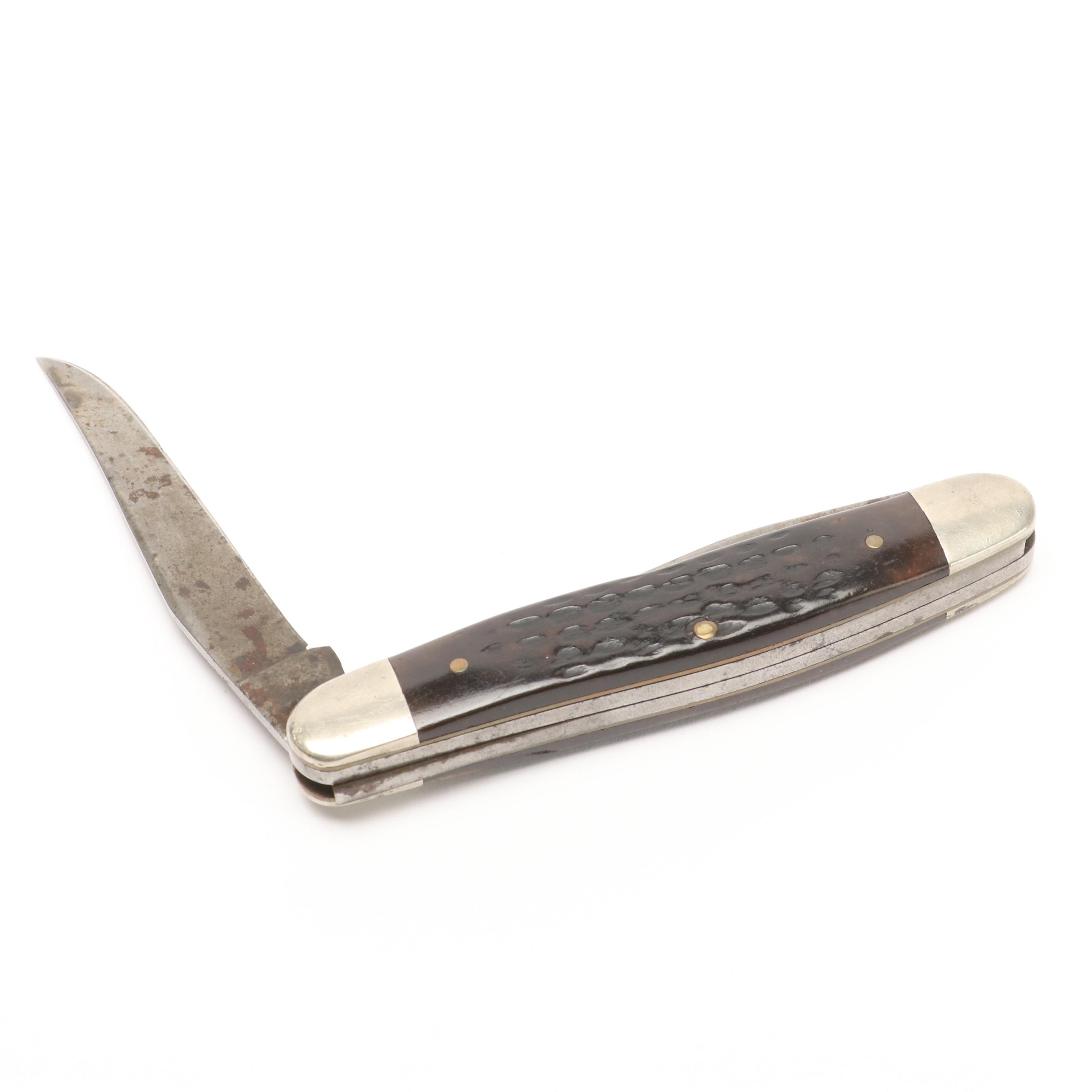 Case Folding Knife Collection with Storage Case, Mid/Late 20th and 21st C