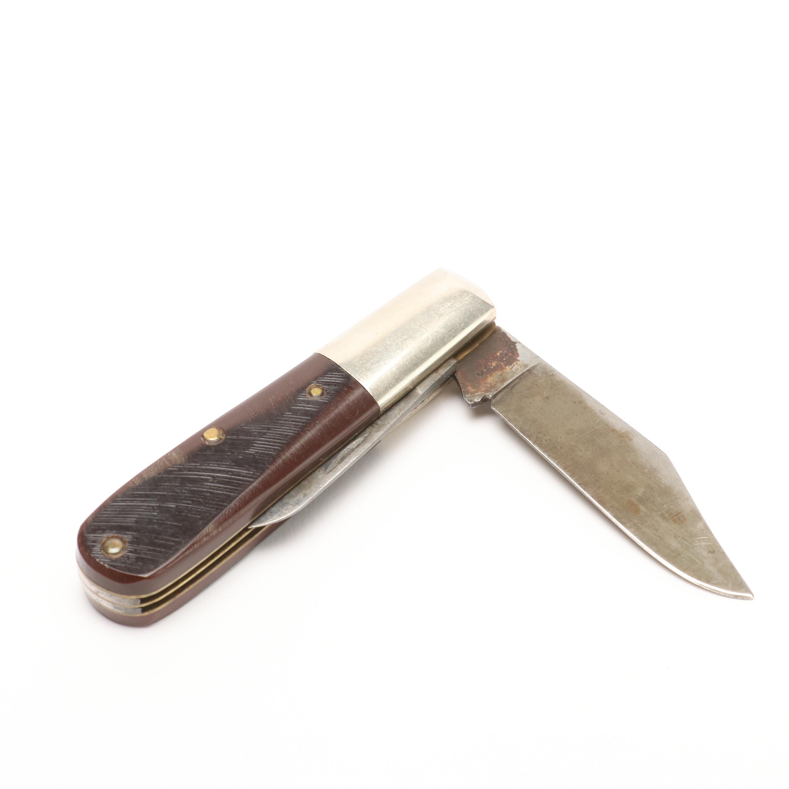 Case Folding Knife Collection with Storage Case, Mid/Late 20th and 21st C