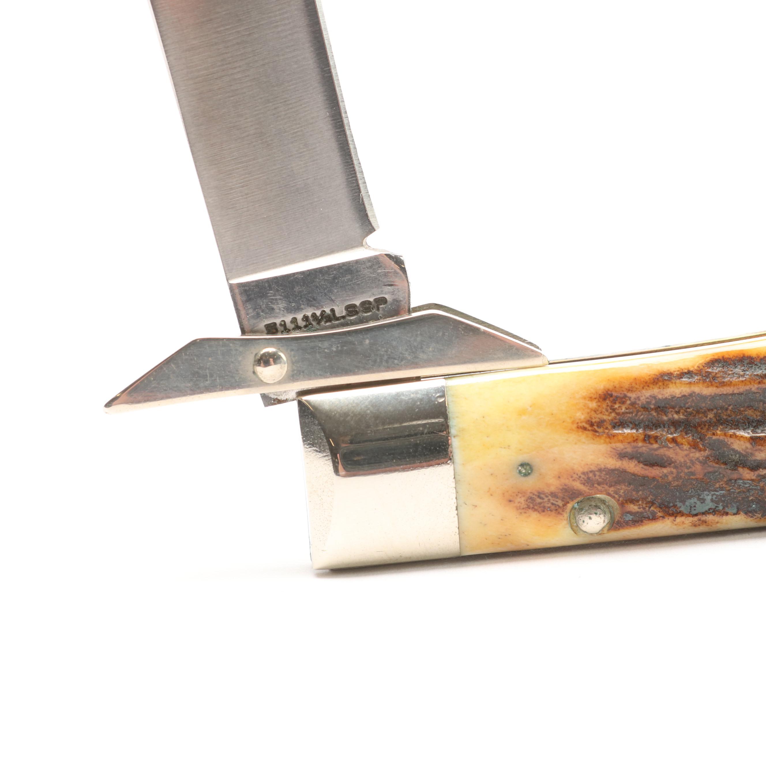 Case Folding Knife Collection with Storage Case, Mid/Late 20th and 21st C