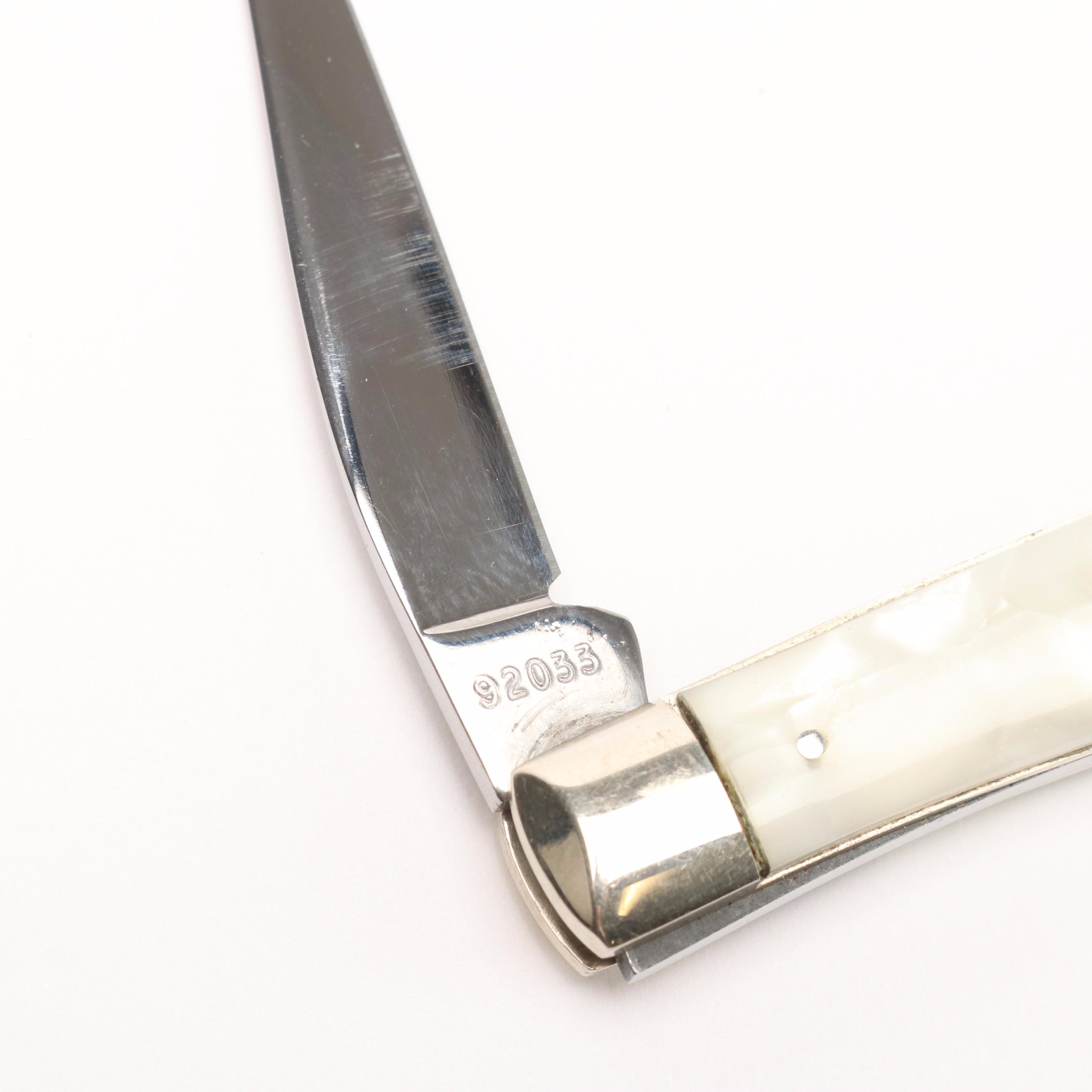 Case Folding Knife Collection with Storage Case, Mid/Late 20th and 21st C