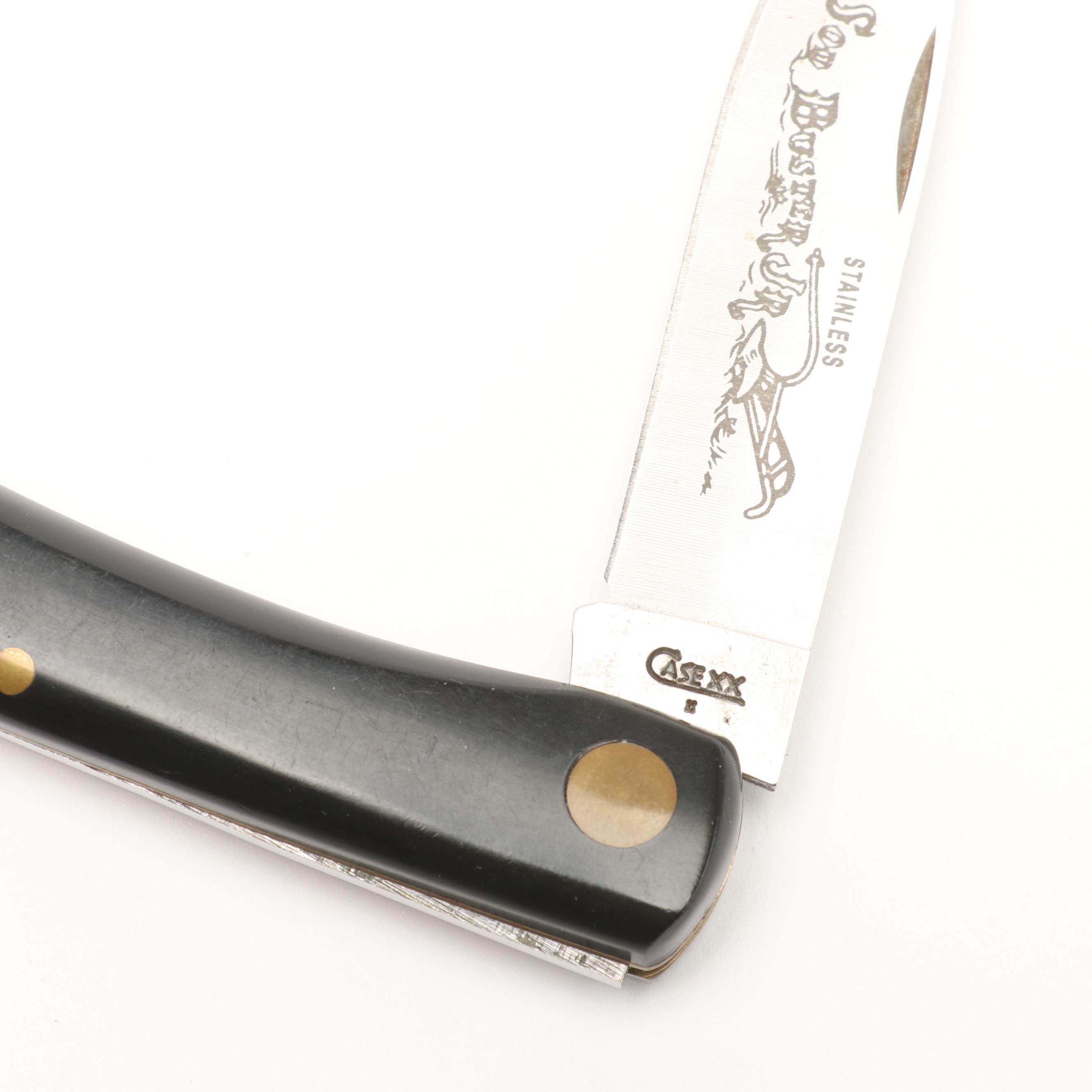 Case Folding Knife Collection with Storage Case, Mid/Late 20th and 21st C