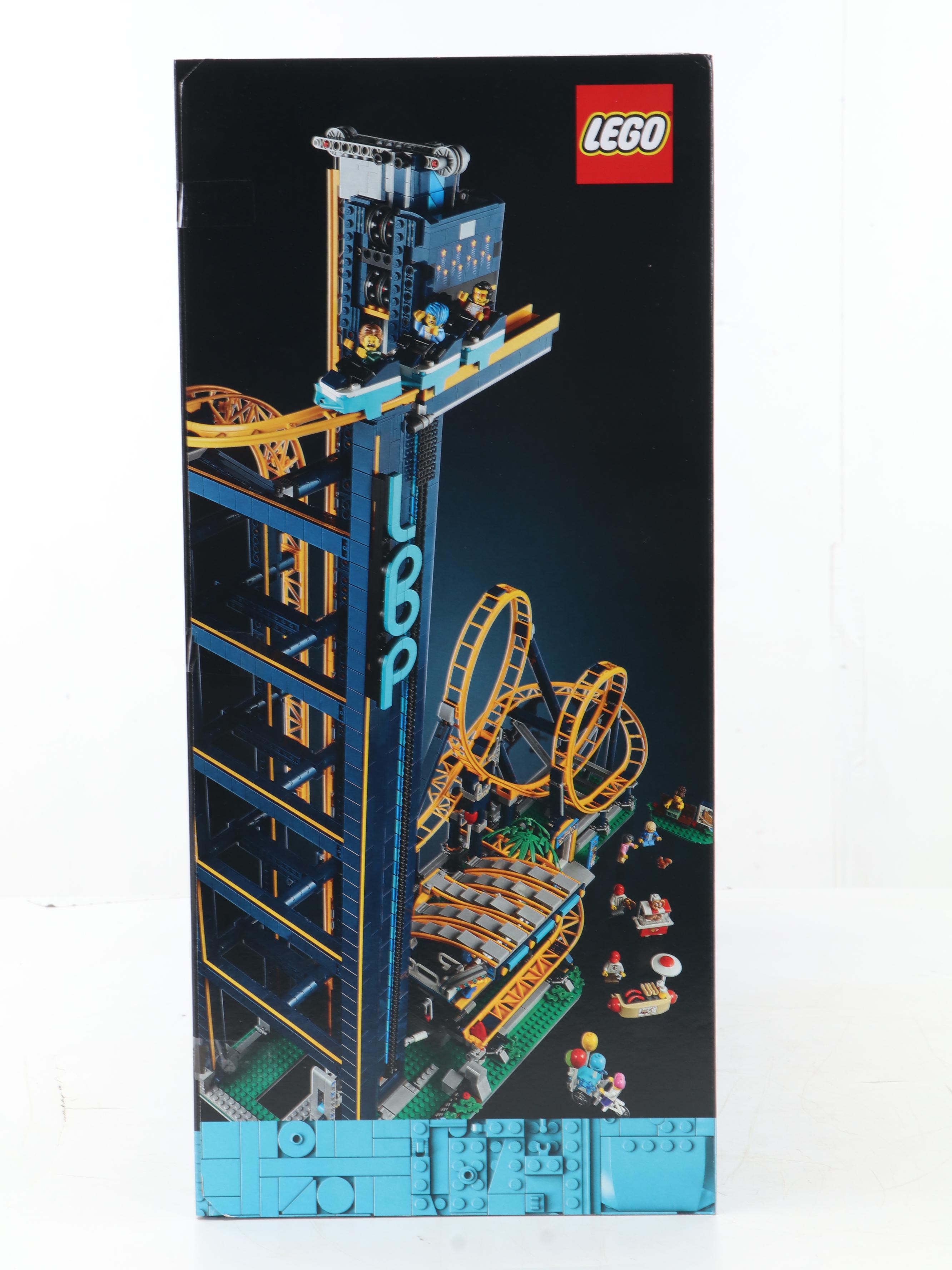 LEGO Fairground Collection Loop Coaster Building Set With Accessories