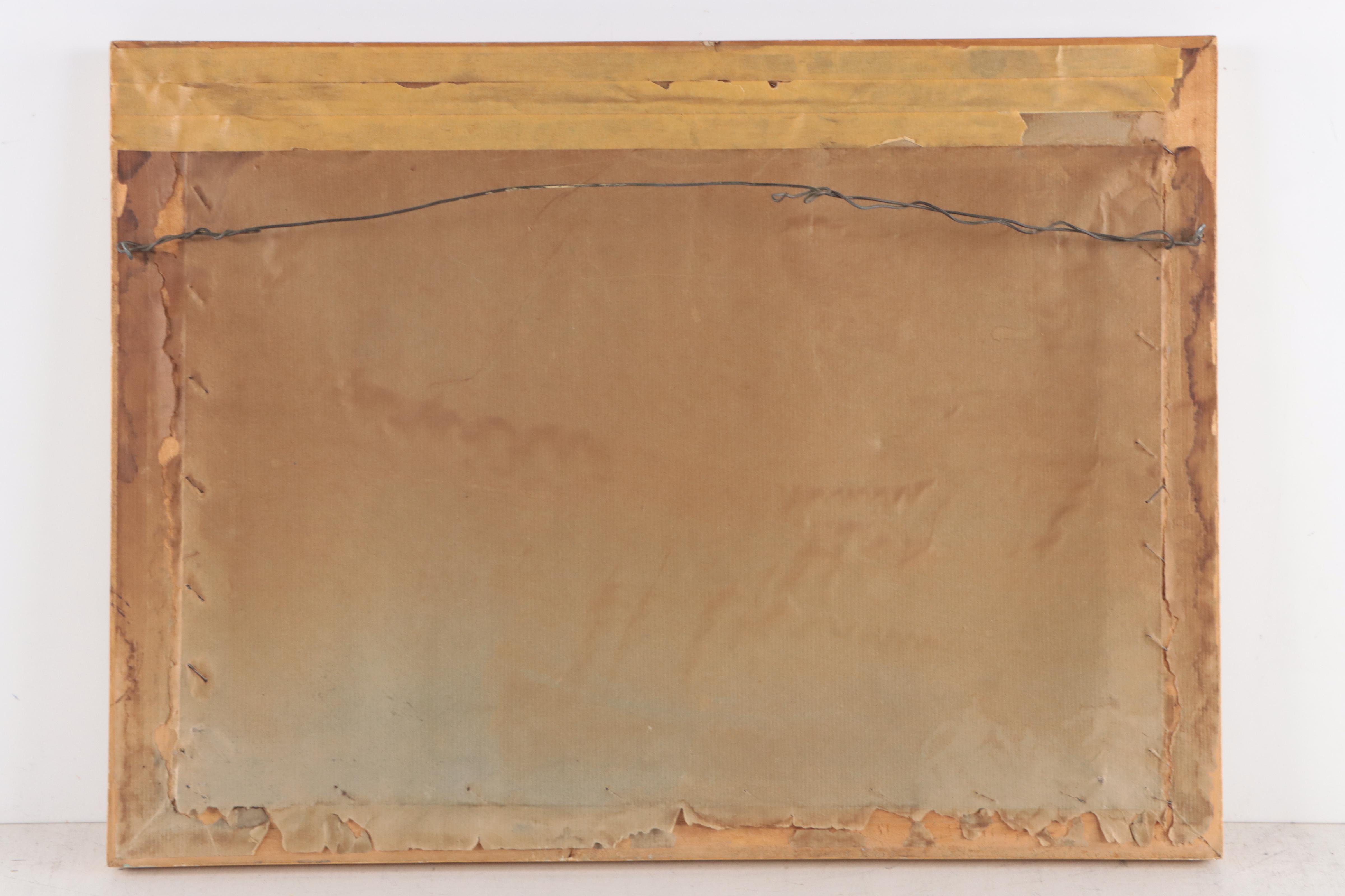 Metal Repoussé Sculpture of The Last Supper