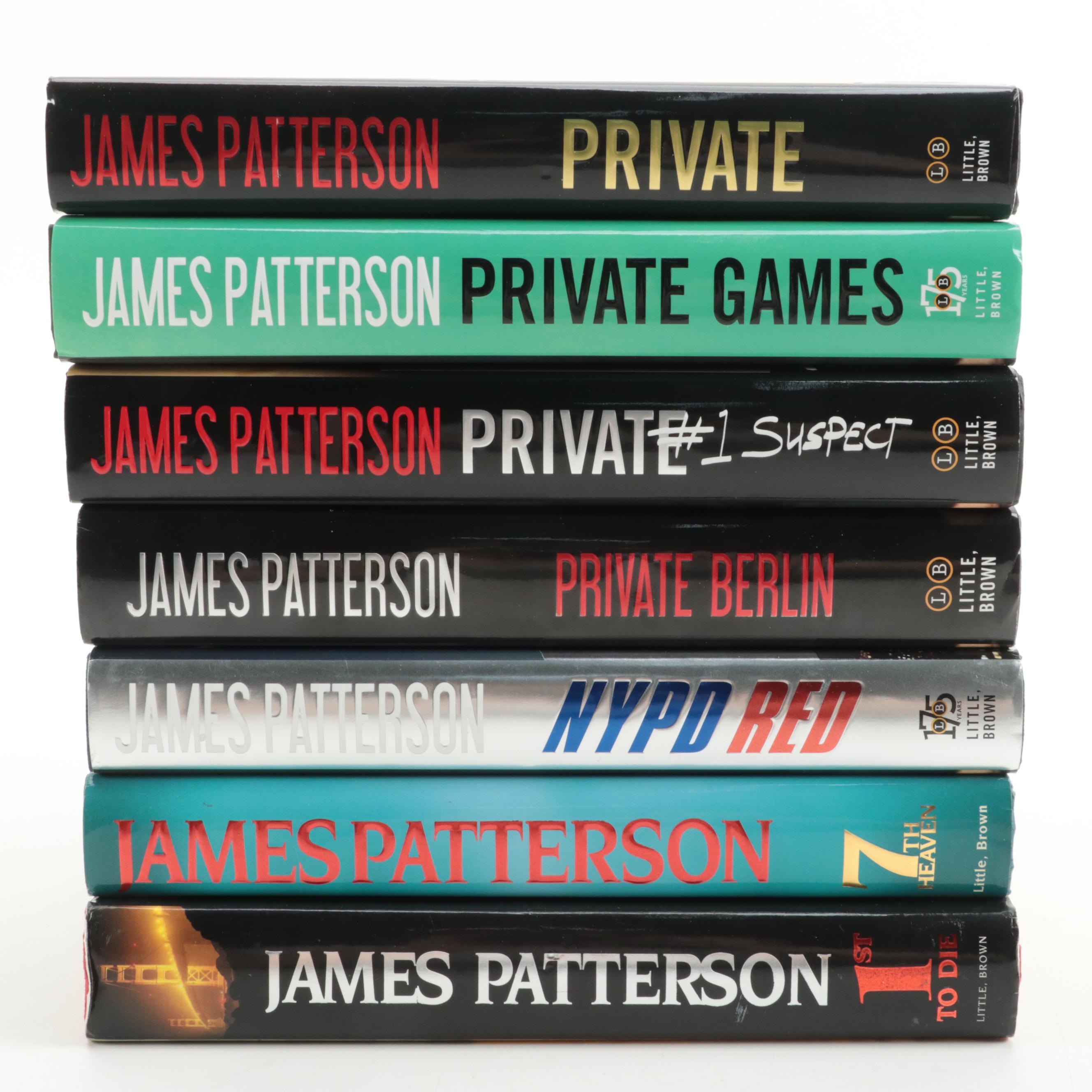 "Private" and Assorted James Patterson Collection