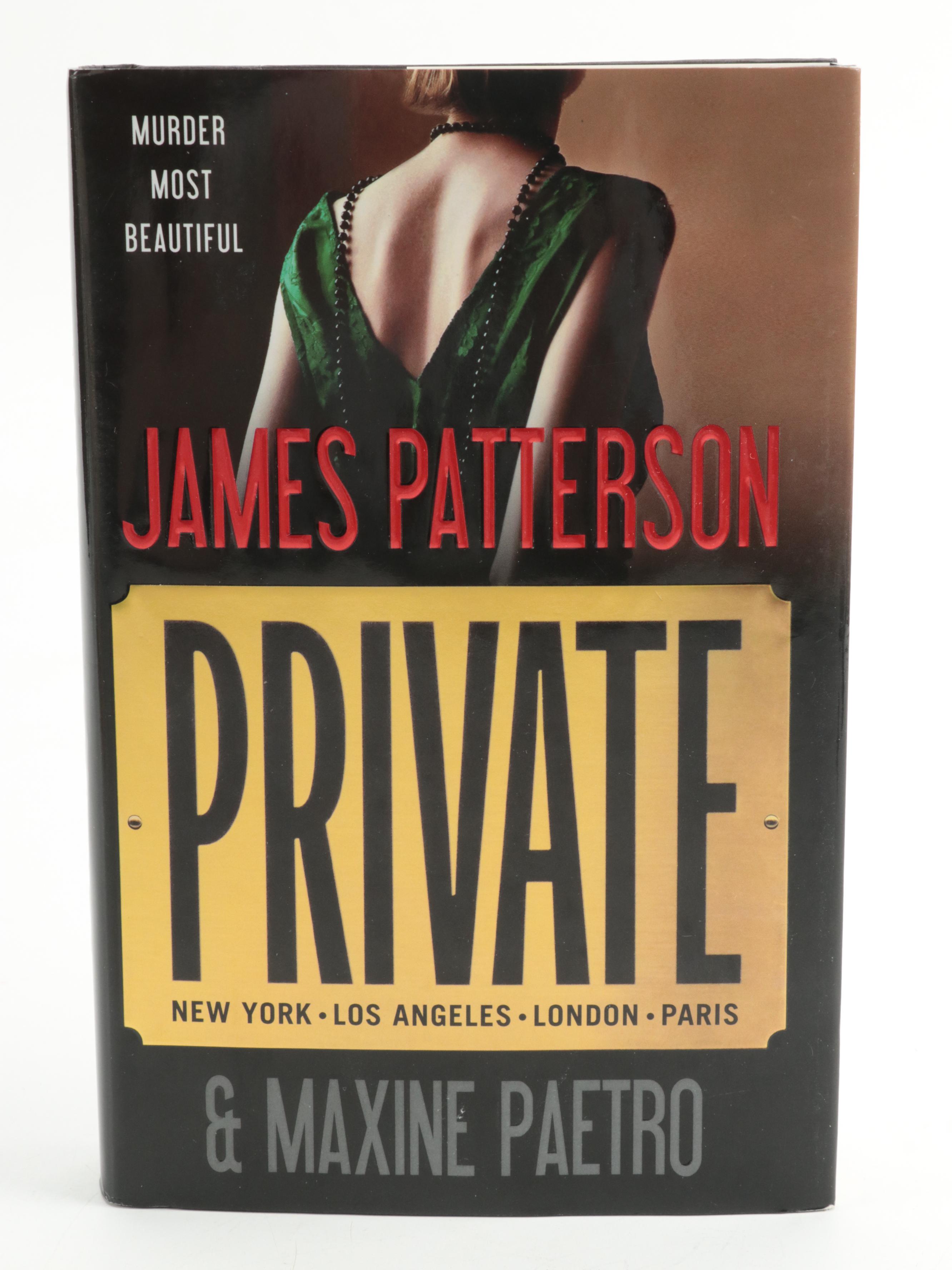 "Private" and Assorted James Patterson Collection