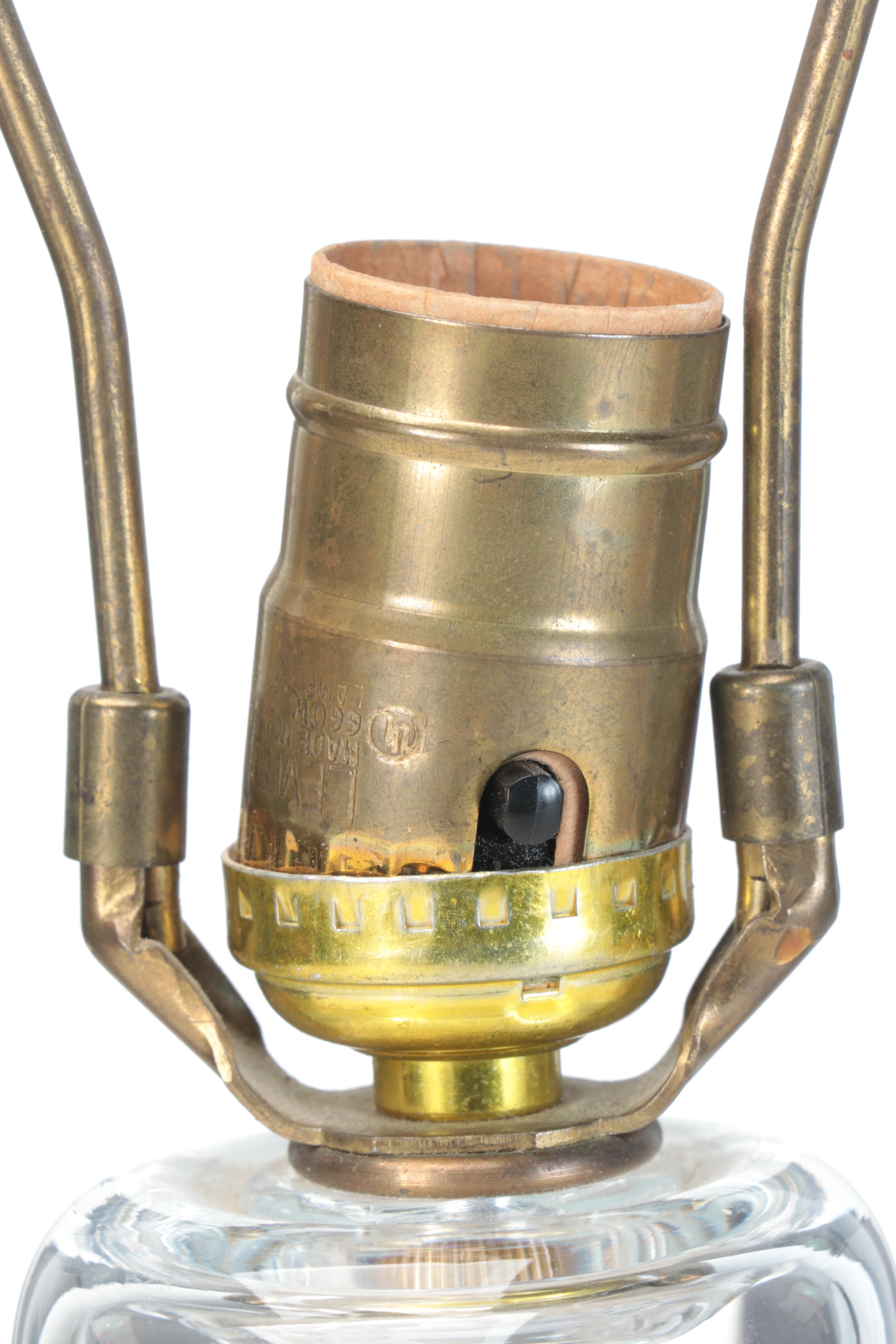 Simon Pearce "Shelburne" Glass Table Lamp