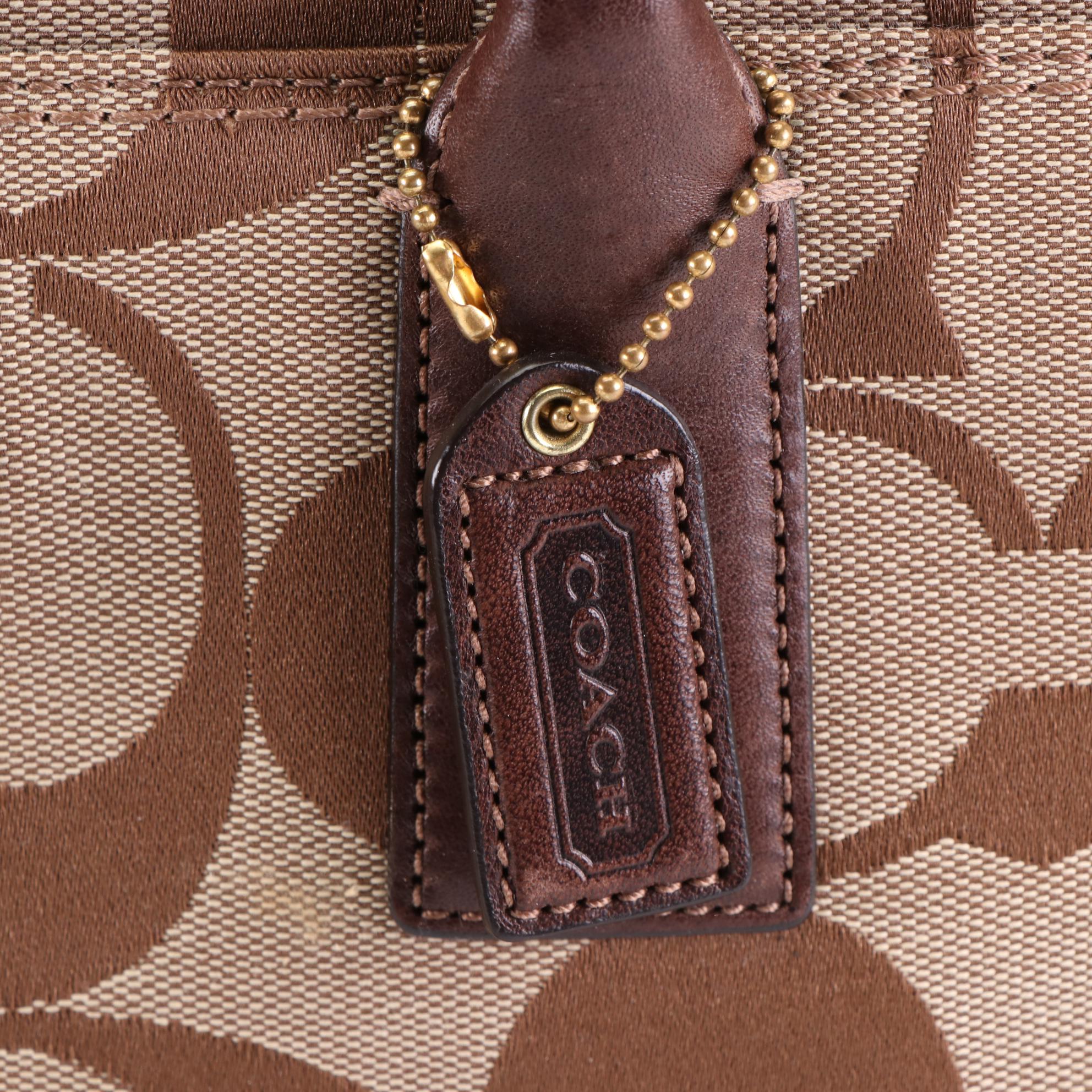 Coach Signature Canvas and Leather Handbags