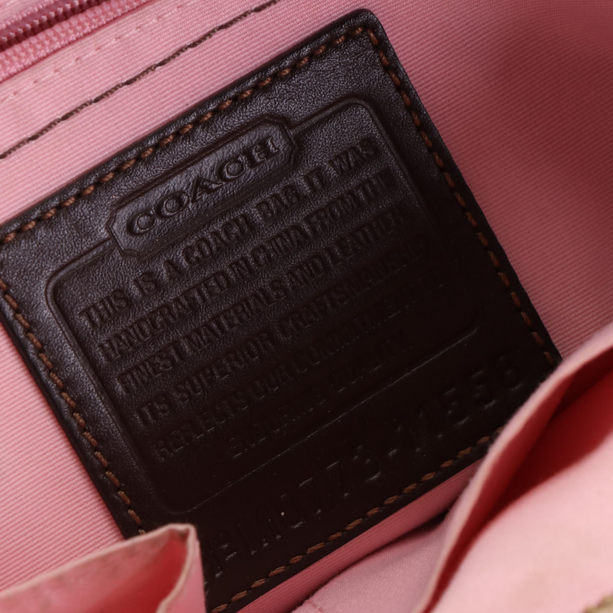 Coach Signature Canvas and Leather Handbags