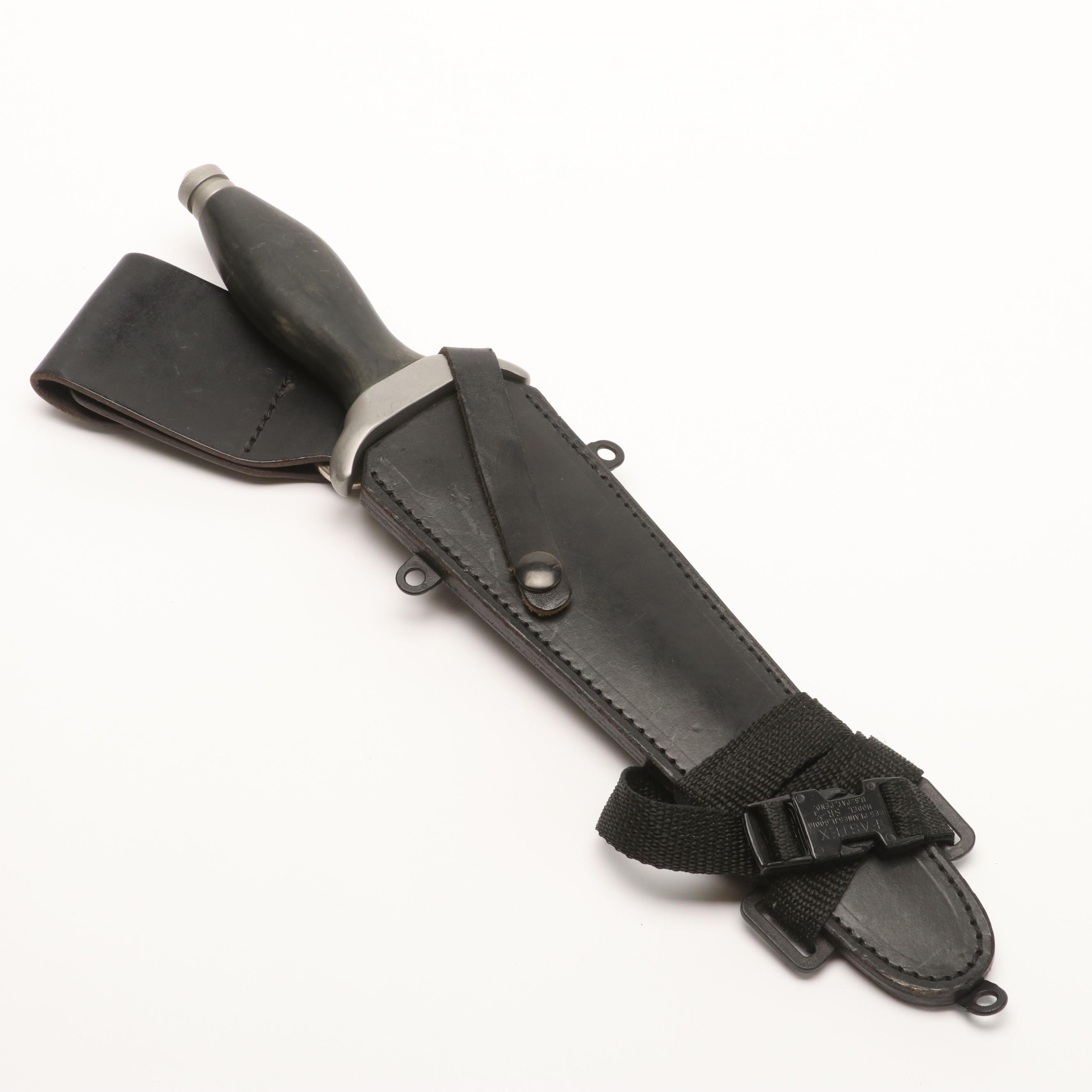 Crain Classics W.O.W. Battle Baton Knife with Sheath