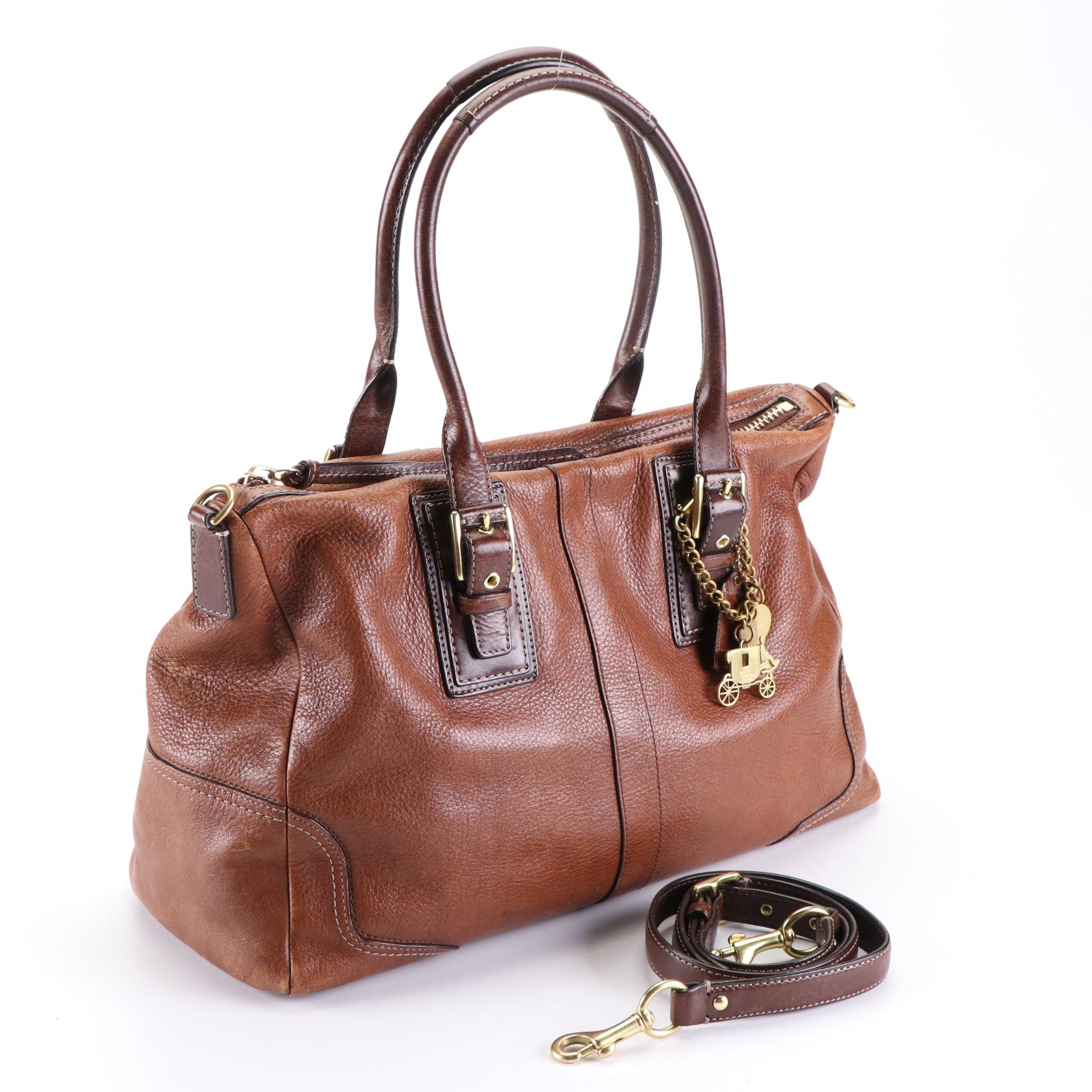 Coach Signature Canvas and Leather Handbags