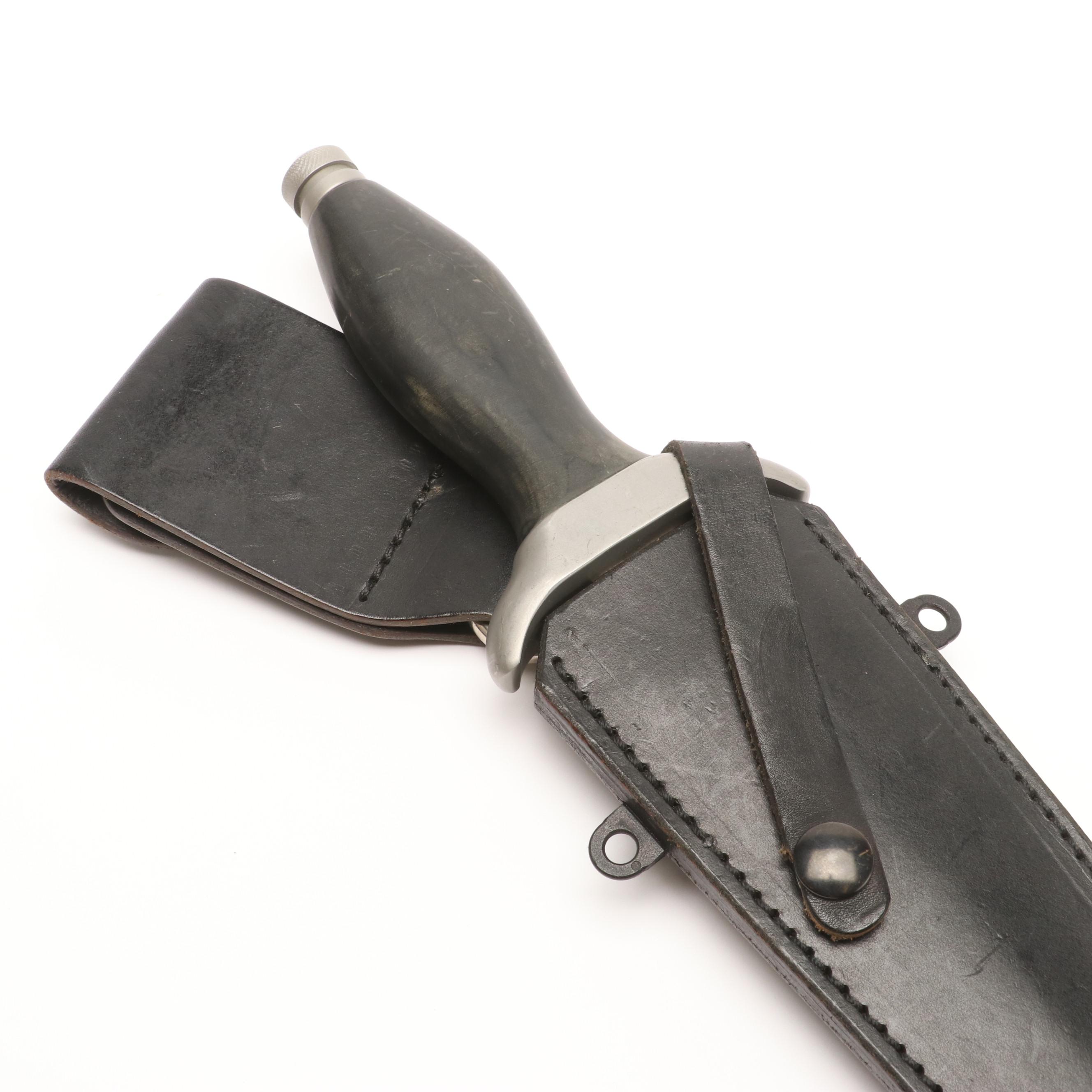 Crain Classics W.O.W. Battle Baton Knife with Sheath