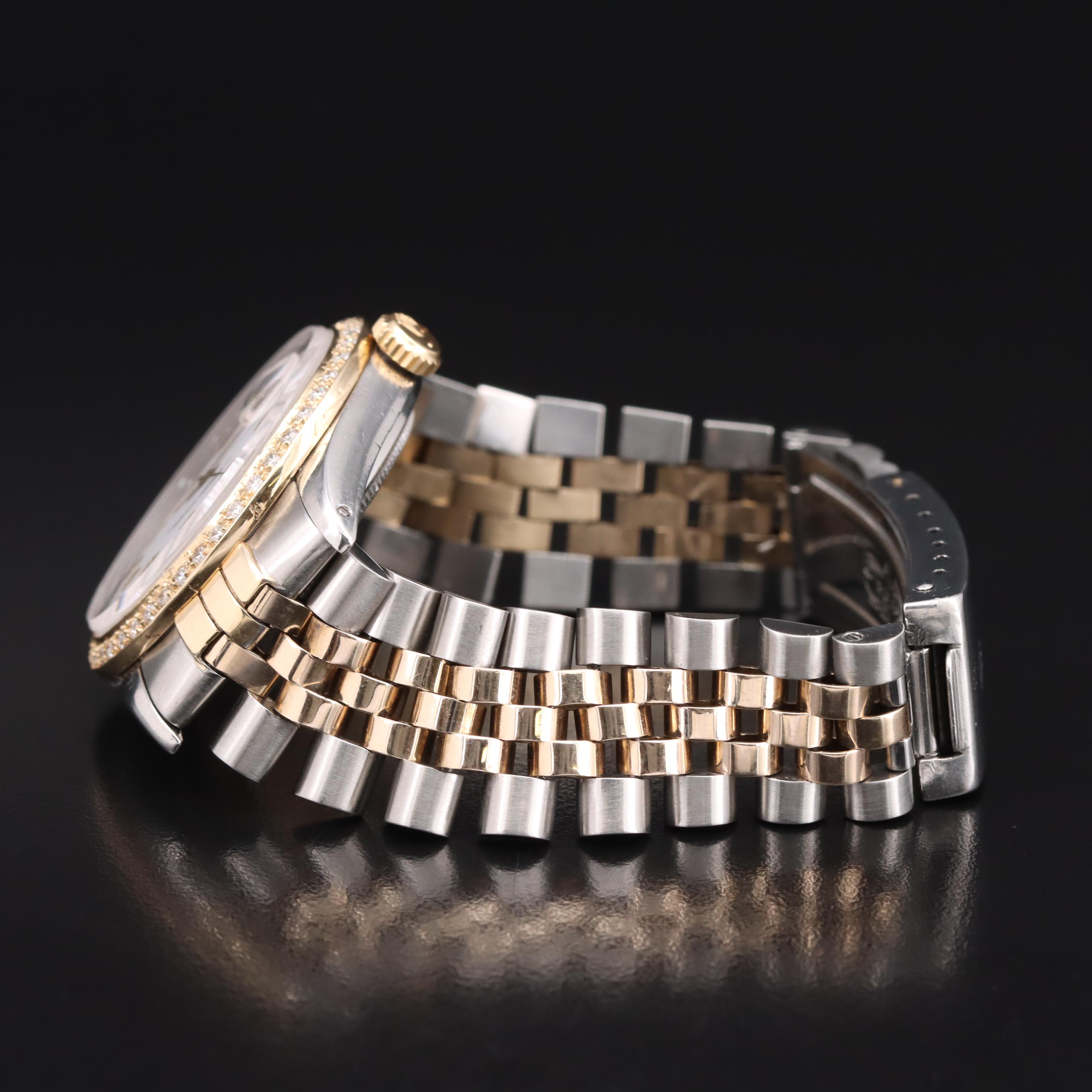 1971 Rolex 1.00 CTW Diamond Datejust Watch