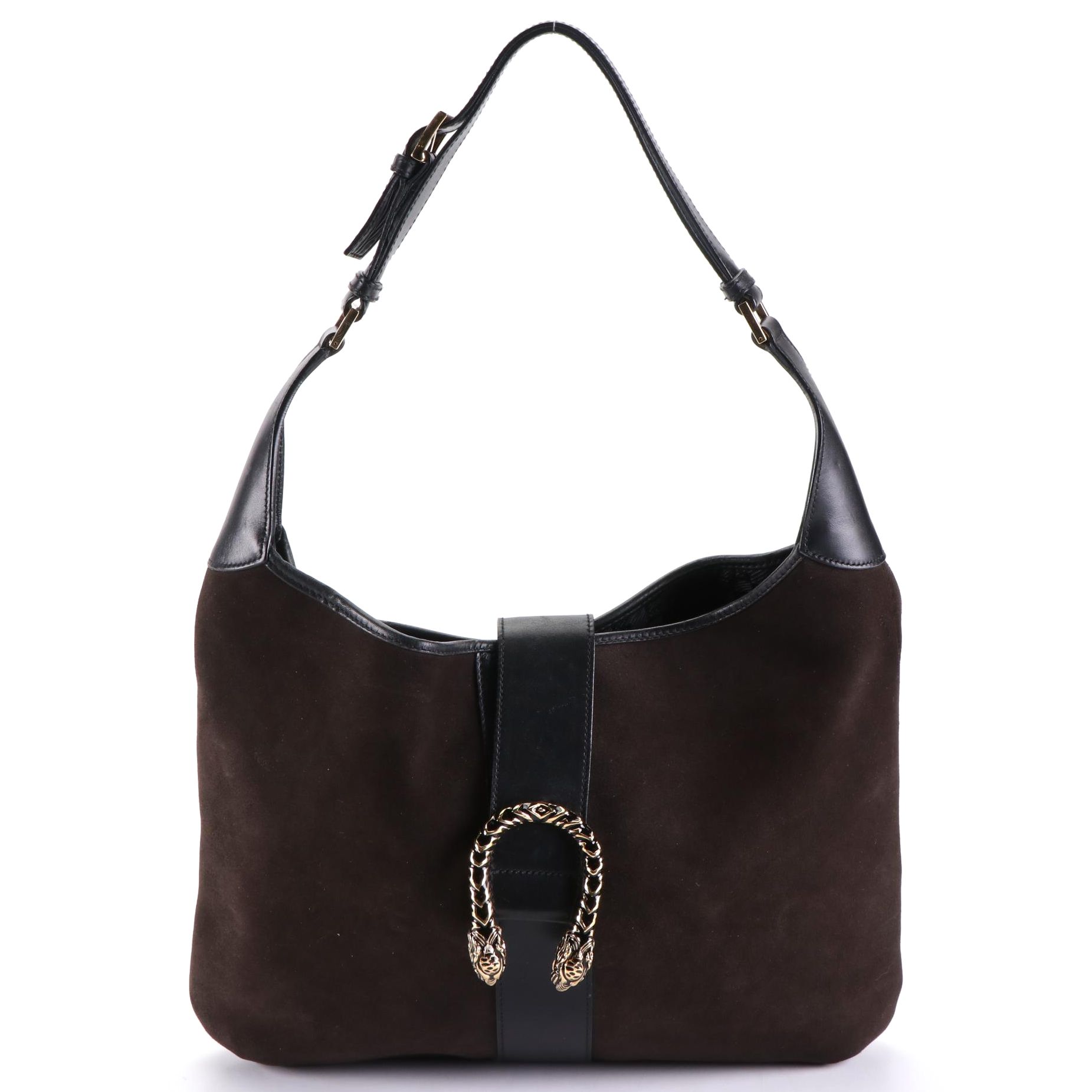 Gucci Dionysus Hobo Bag in Suede and Leather