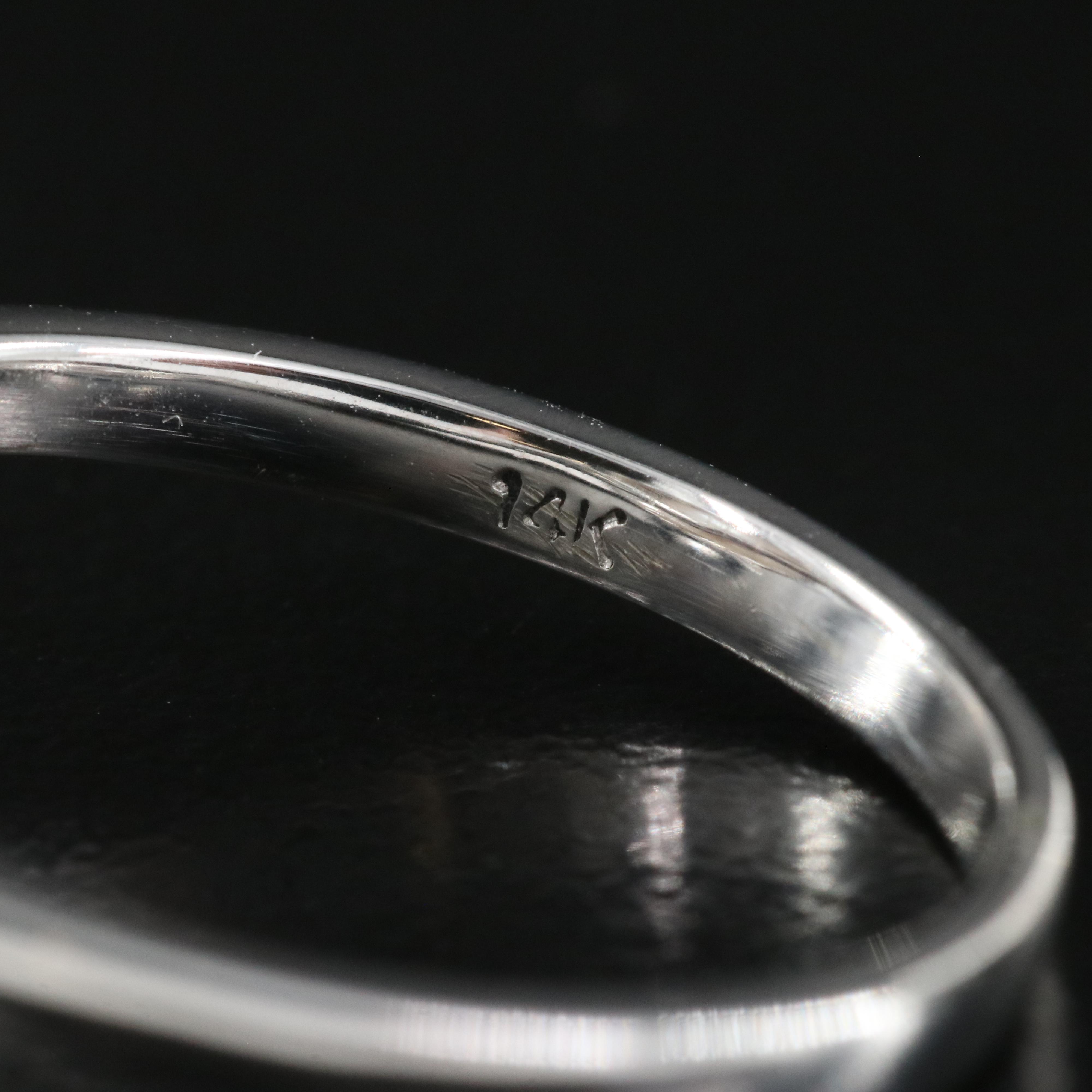 14K Pearl and Diamond Ring