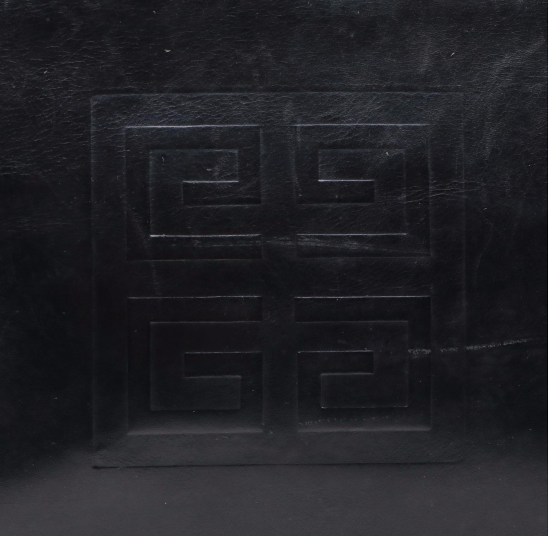 Sac Givenchy Clutch in Black Leather