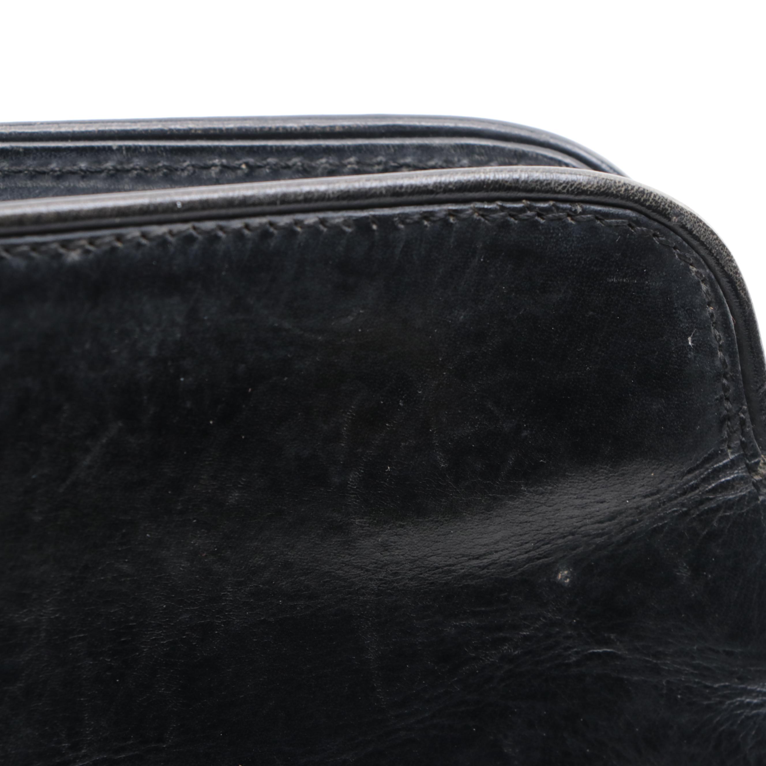 Sac Givenchy Clutch in Black Leather