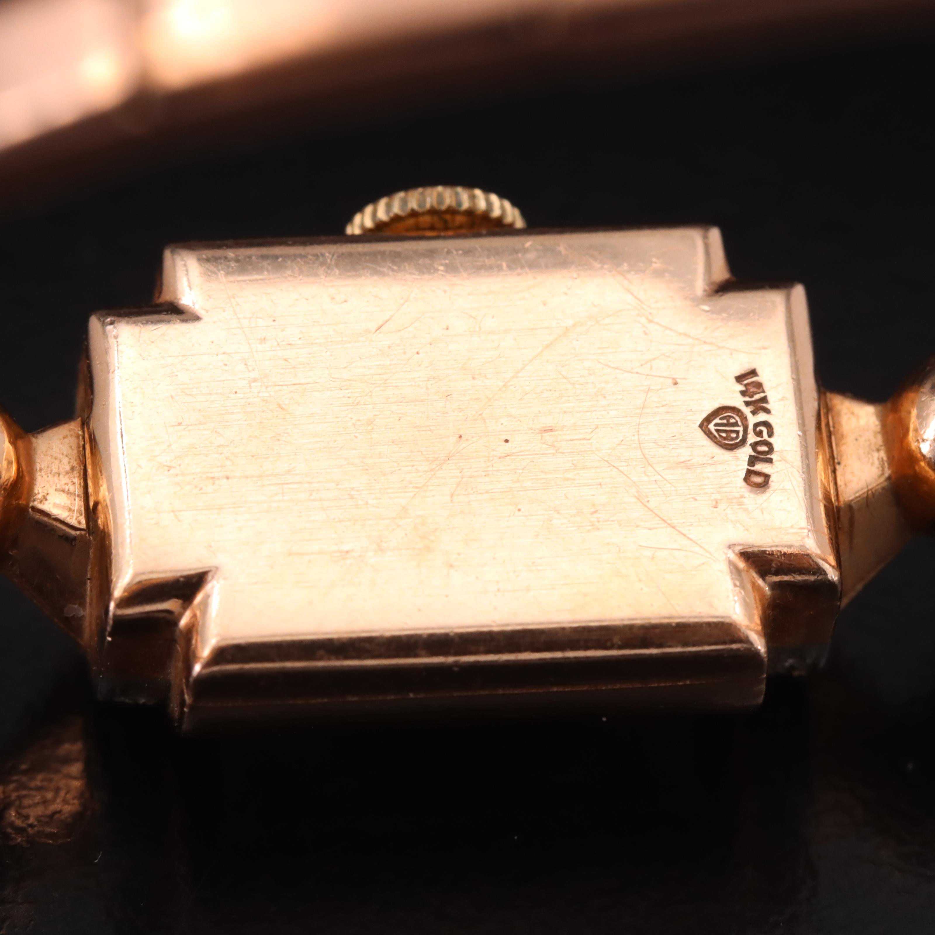 Vintage 14K Swiss and American Diamond Watches