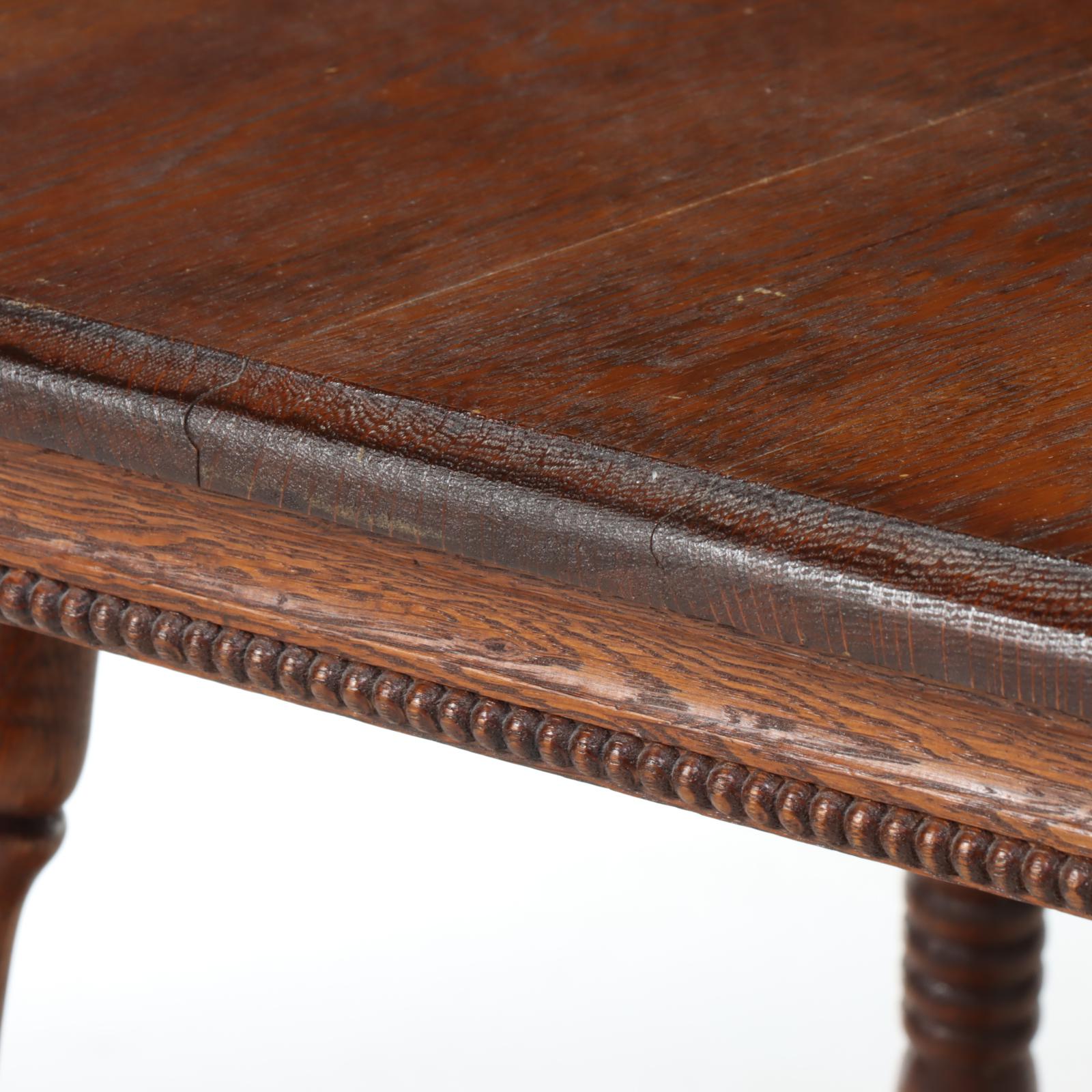 Late Victorian Oak Two-Tier Side Table, circa 1900