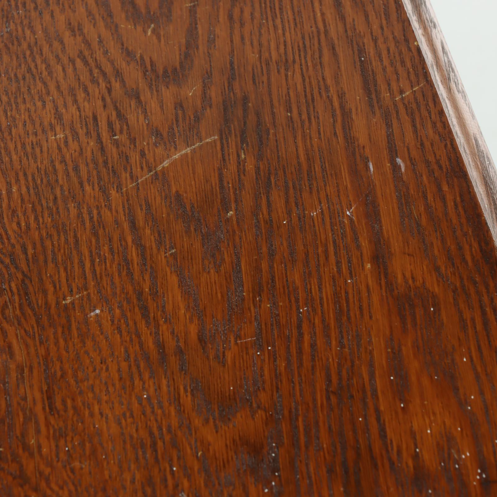Late Victorian Oak Two-Tier Side Table, circa 1900
