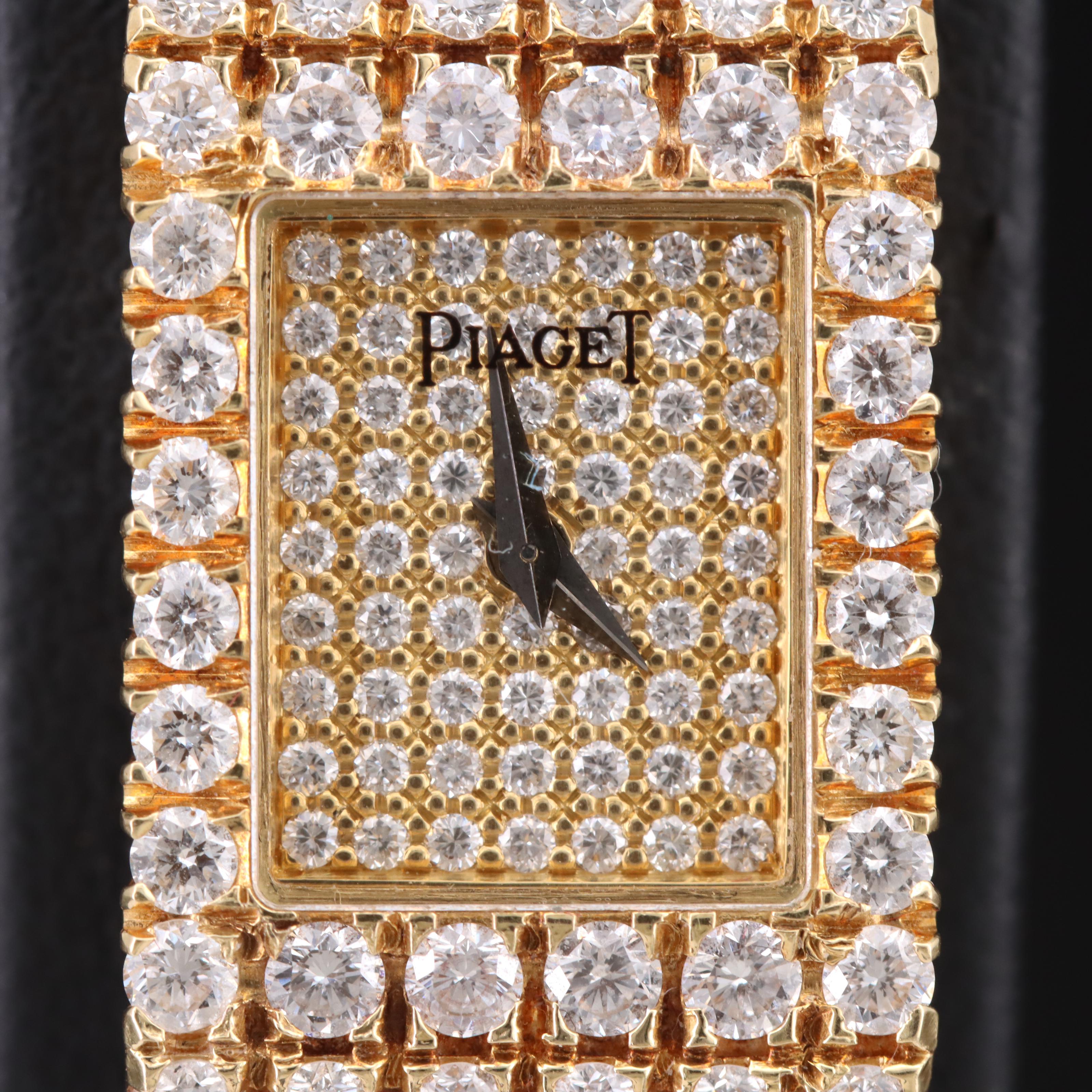 Piaget Polo 18K 13.82 CTW Diamond Watch