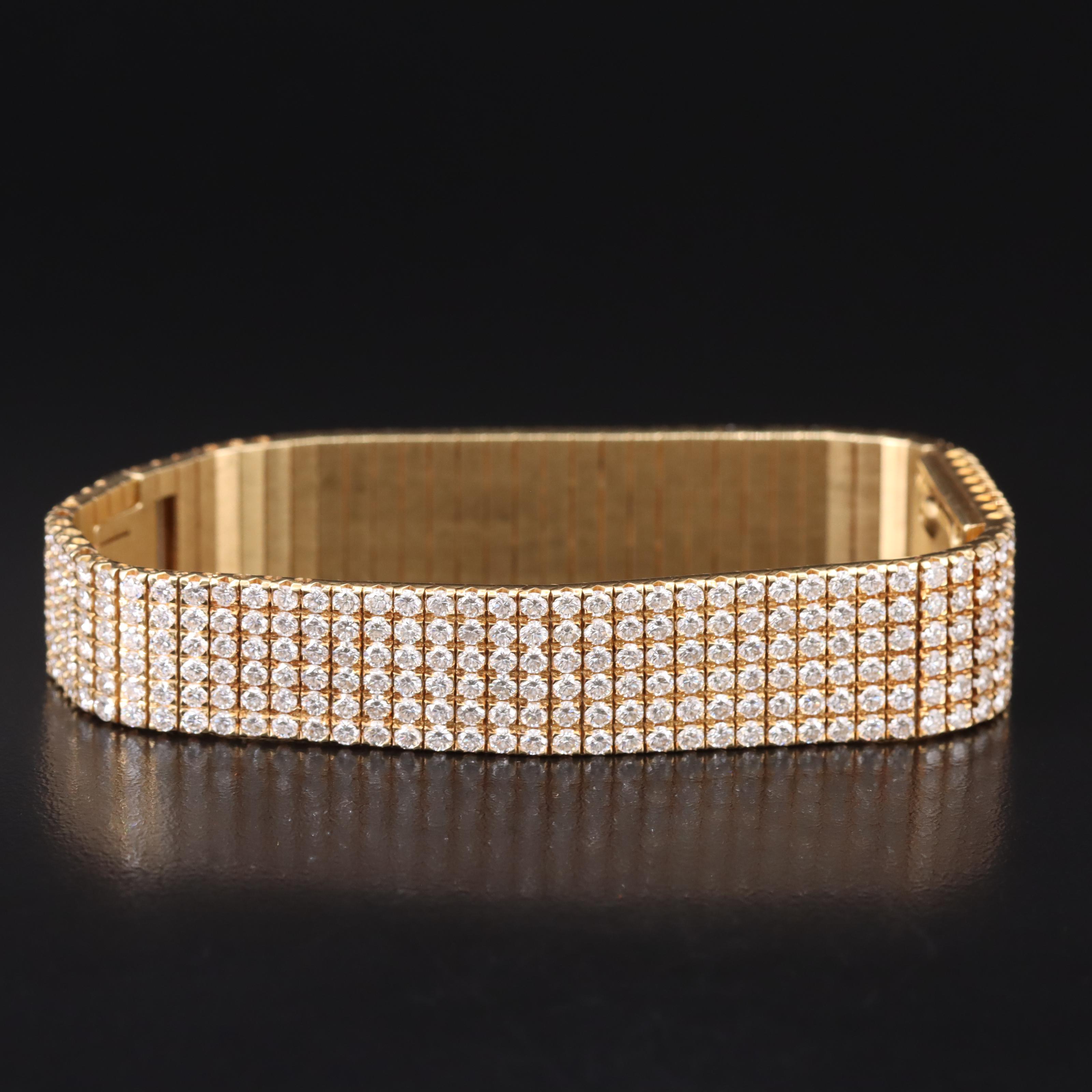 Piaget Polo 18K 13.82 CTW Diamond Watch