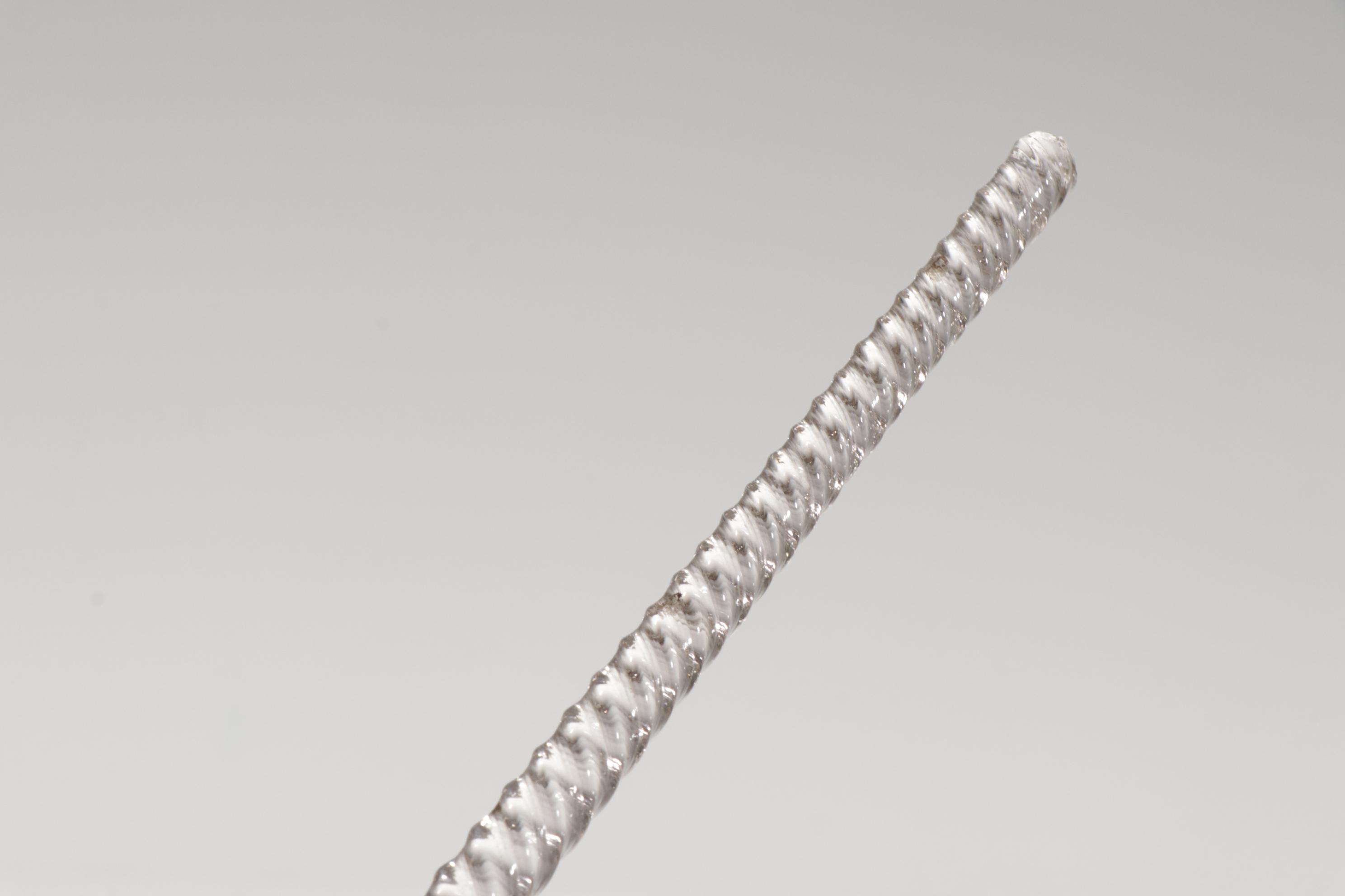 Blown Glass Ceremonial Parade Cane, Late 19th Century