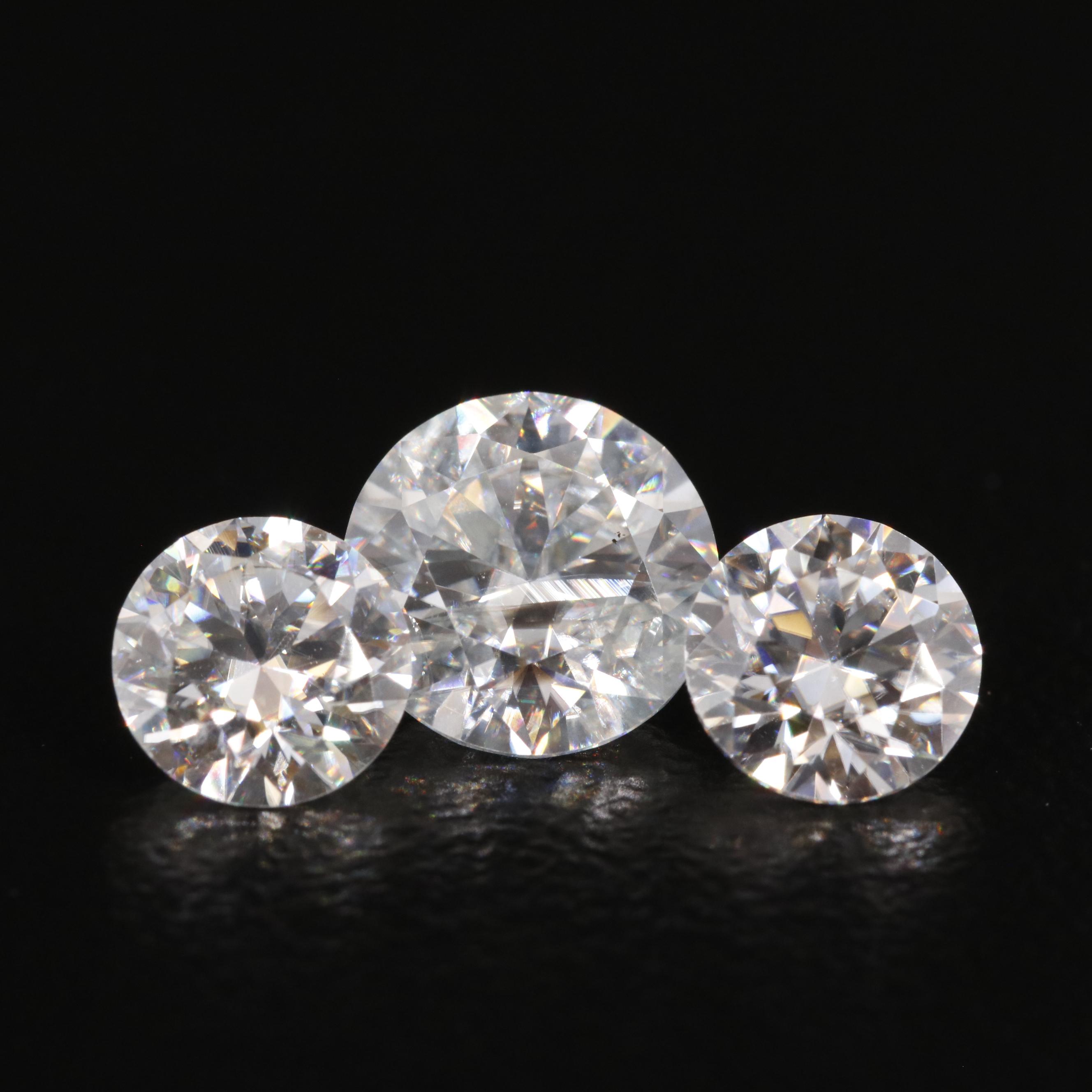 Loose 2.21 CTW Moissanite Lot