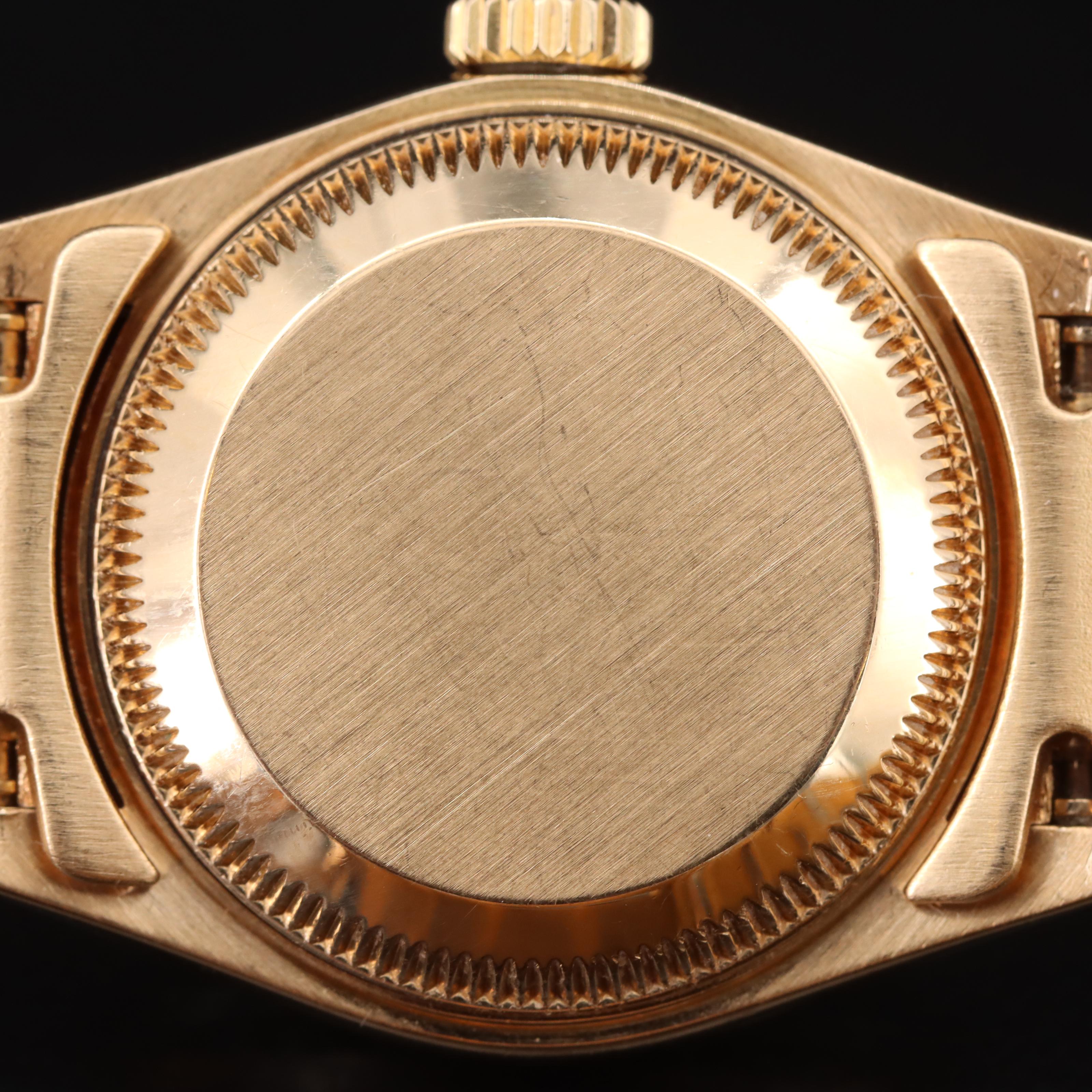 1986 Rolex Datejust Custom Diamond Watch