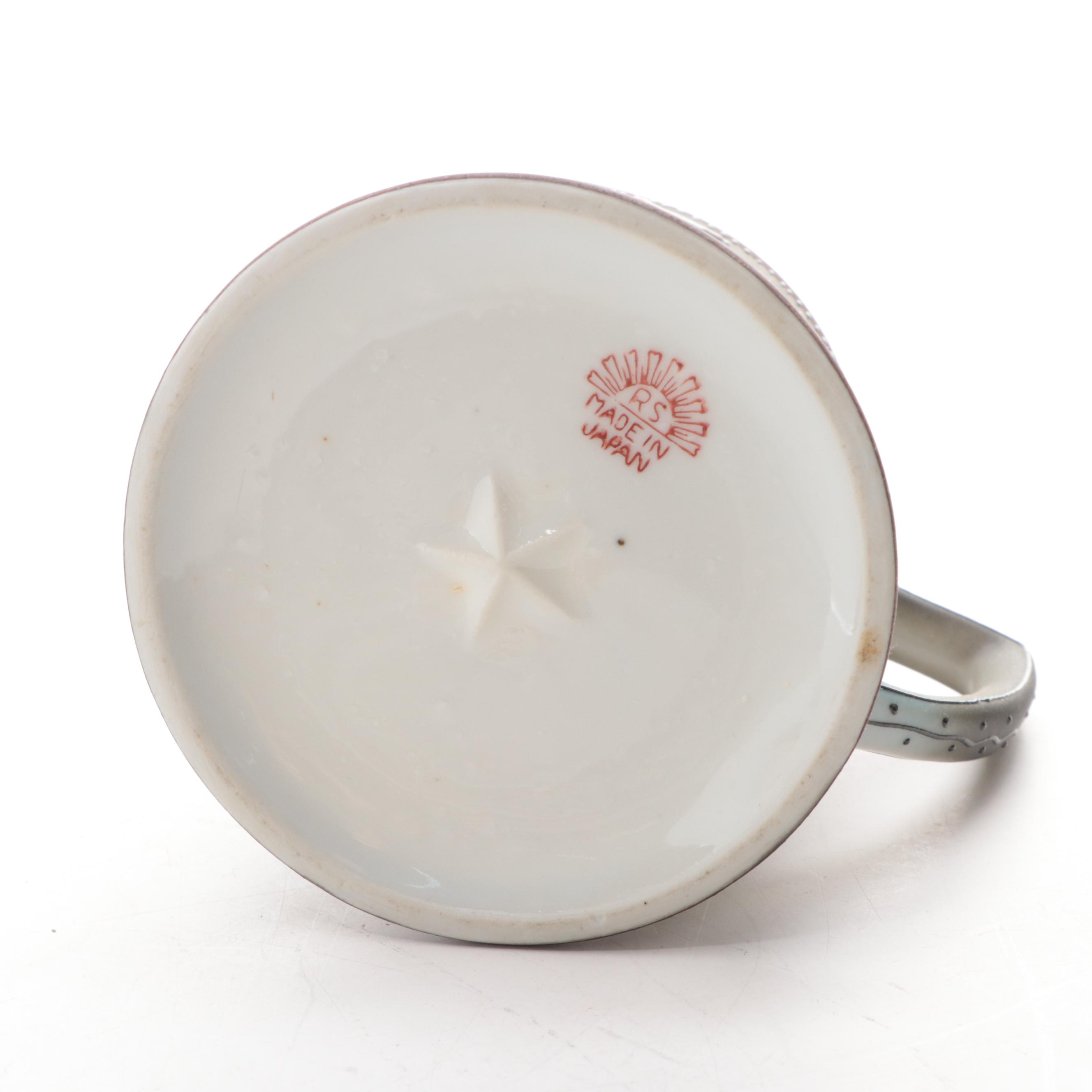 Japanese Dragonware Tea Set and Tableware, Mid-20th Century