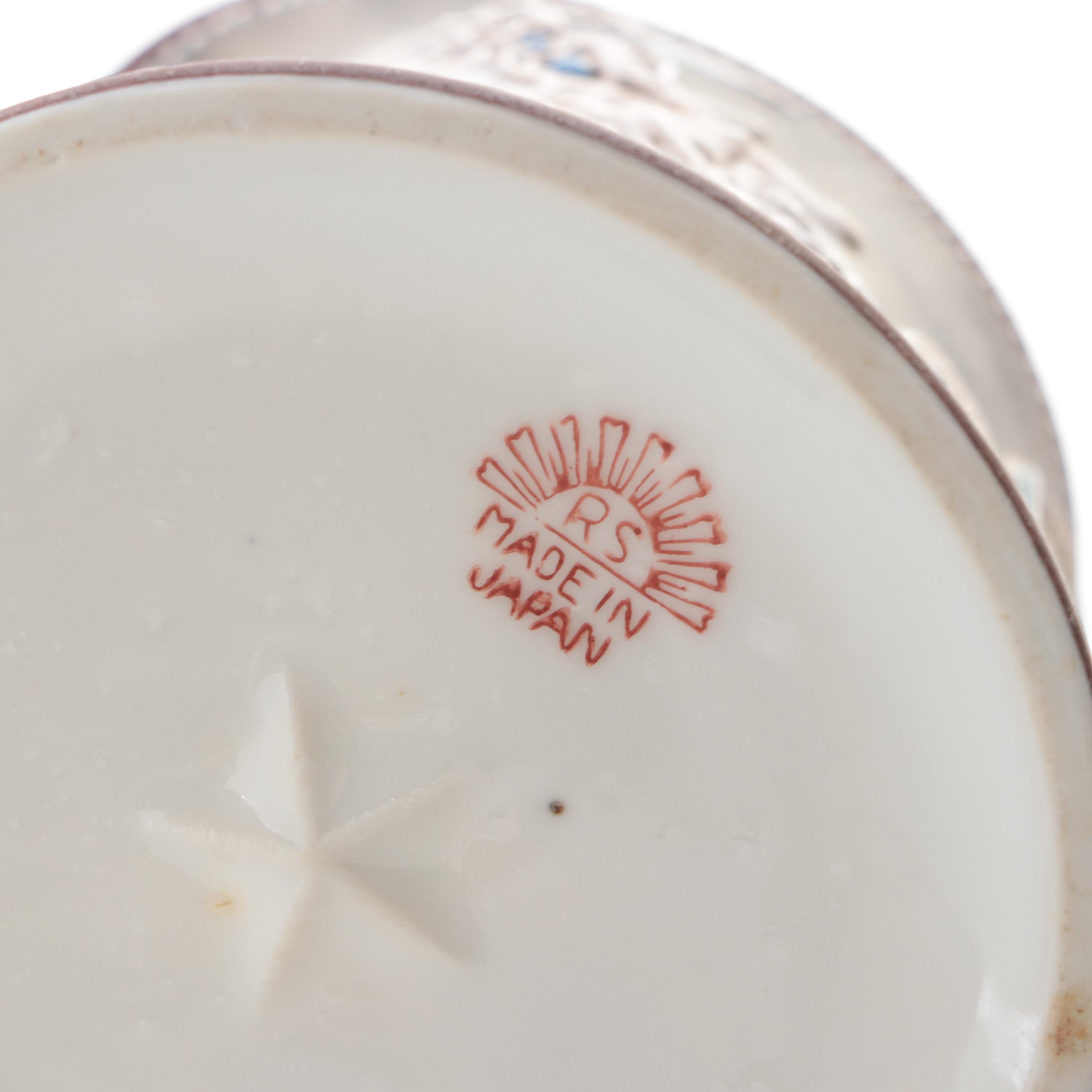 Japanese Dragonware Tea Set and Tableware, Mid-20th Century