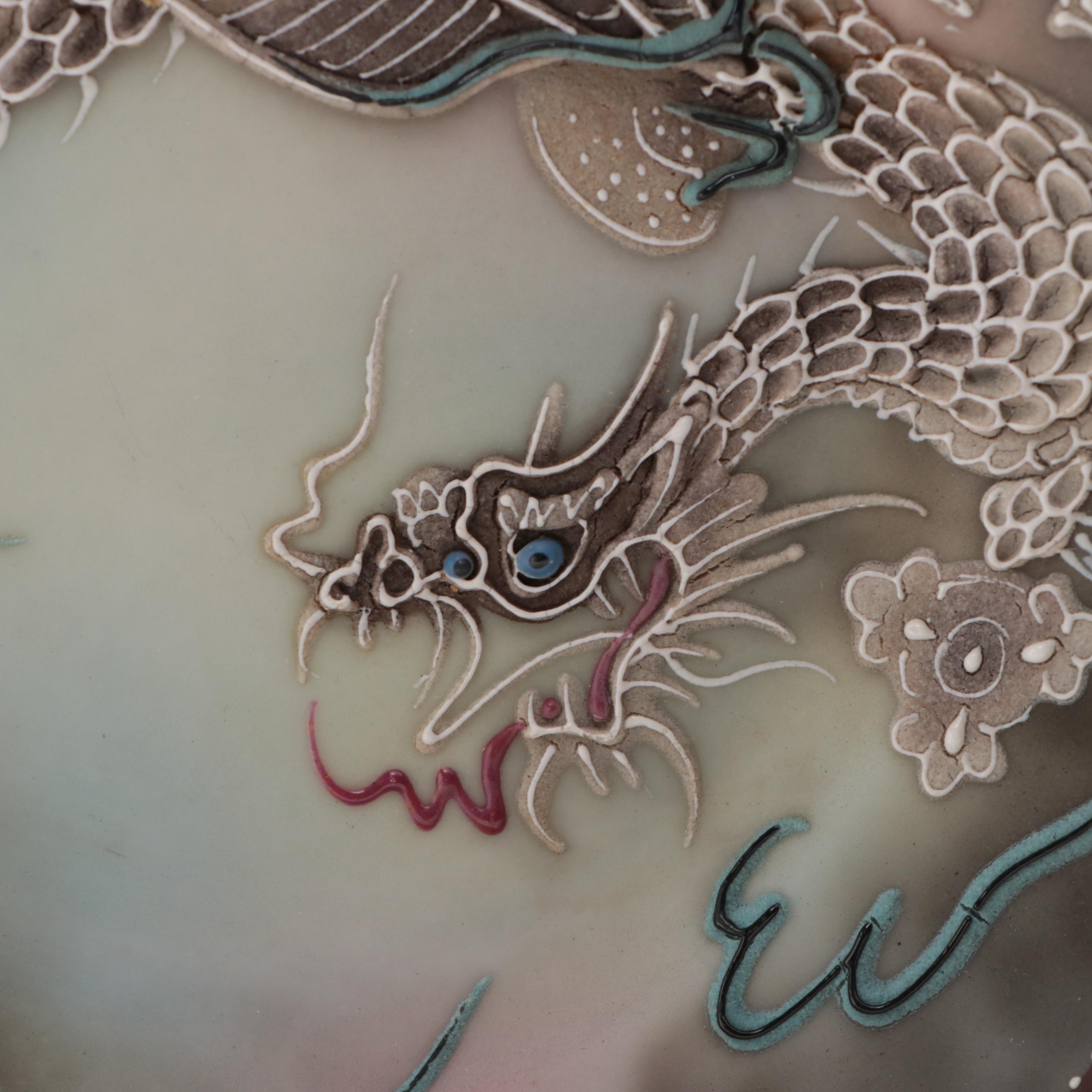 Japanese Dragonware Tea Set and Tableware, Mid-20th Century