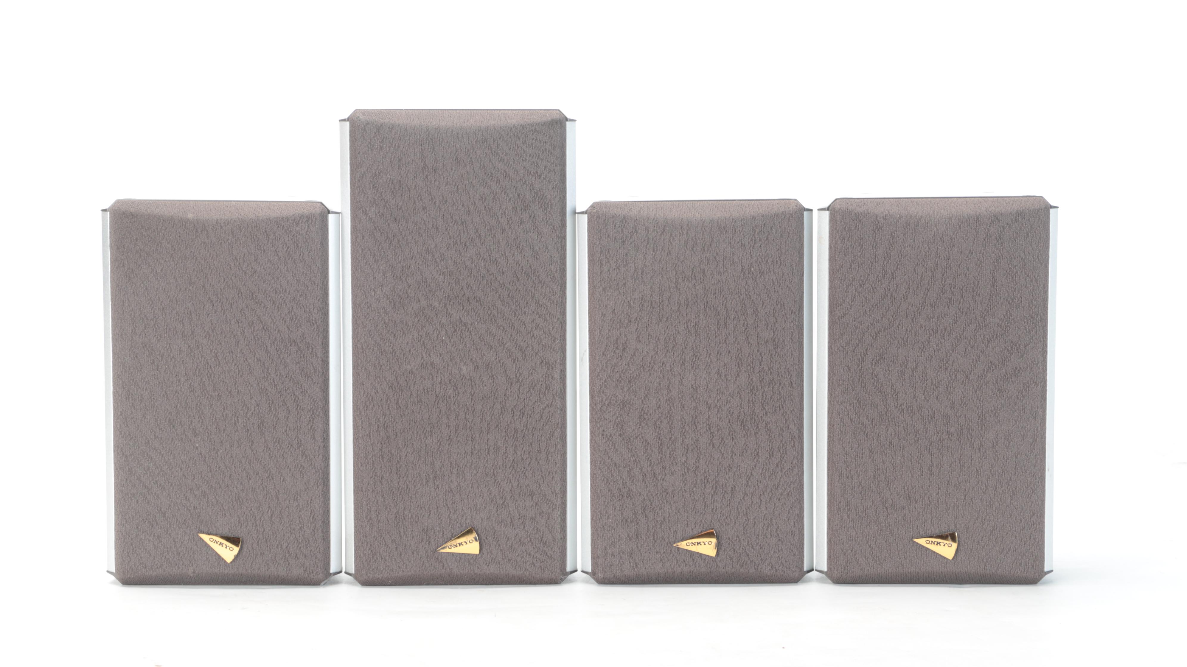 Onkyo D-30 and D-30C Speakers with SKW-30 Subwoofer