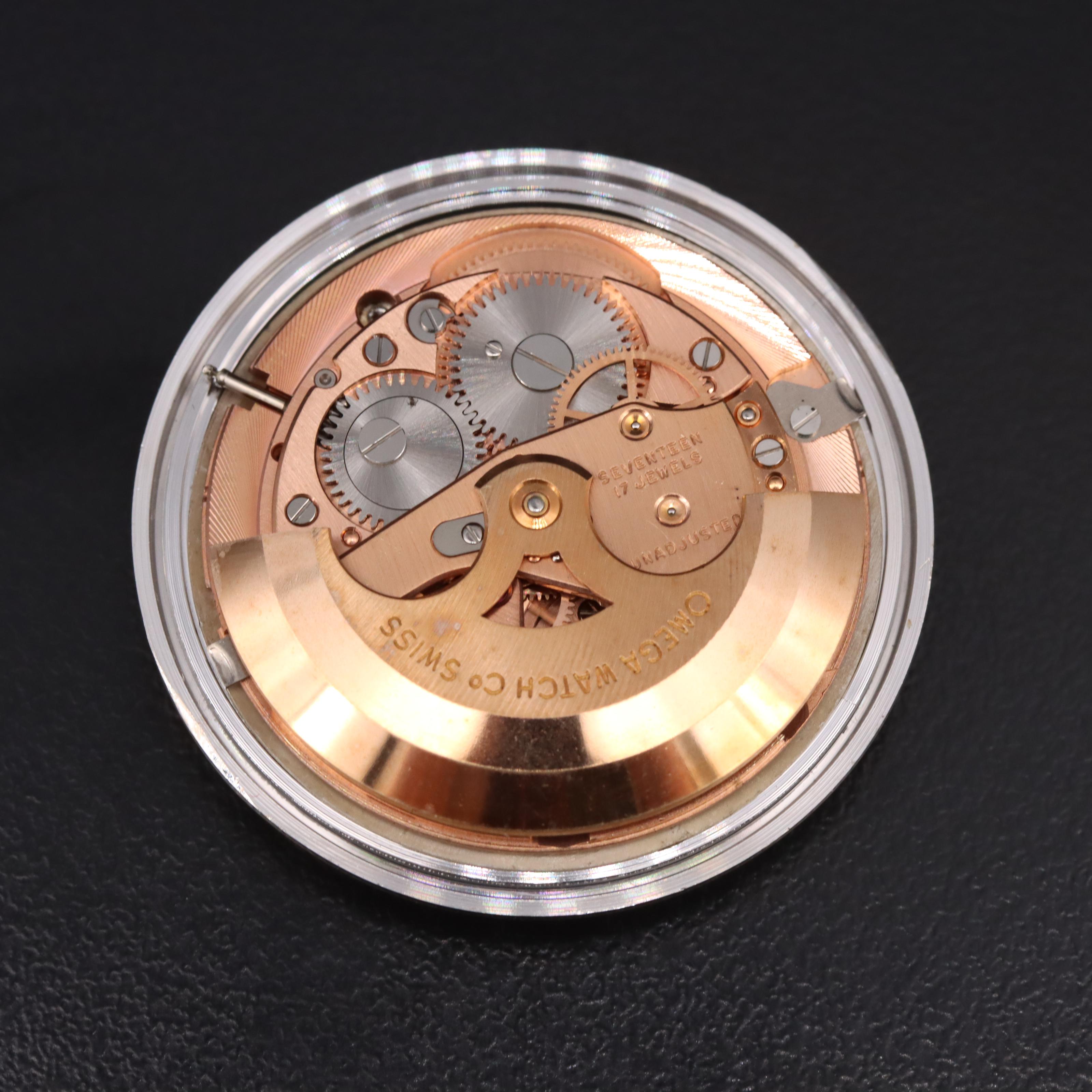 1966 Omega Seamaster DeVille 14K Automatic Diamond Dial Watch