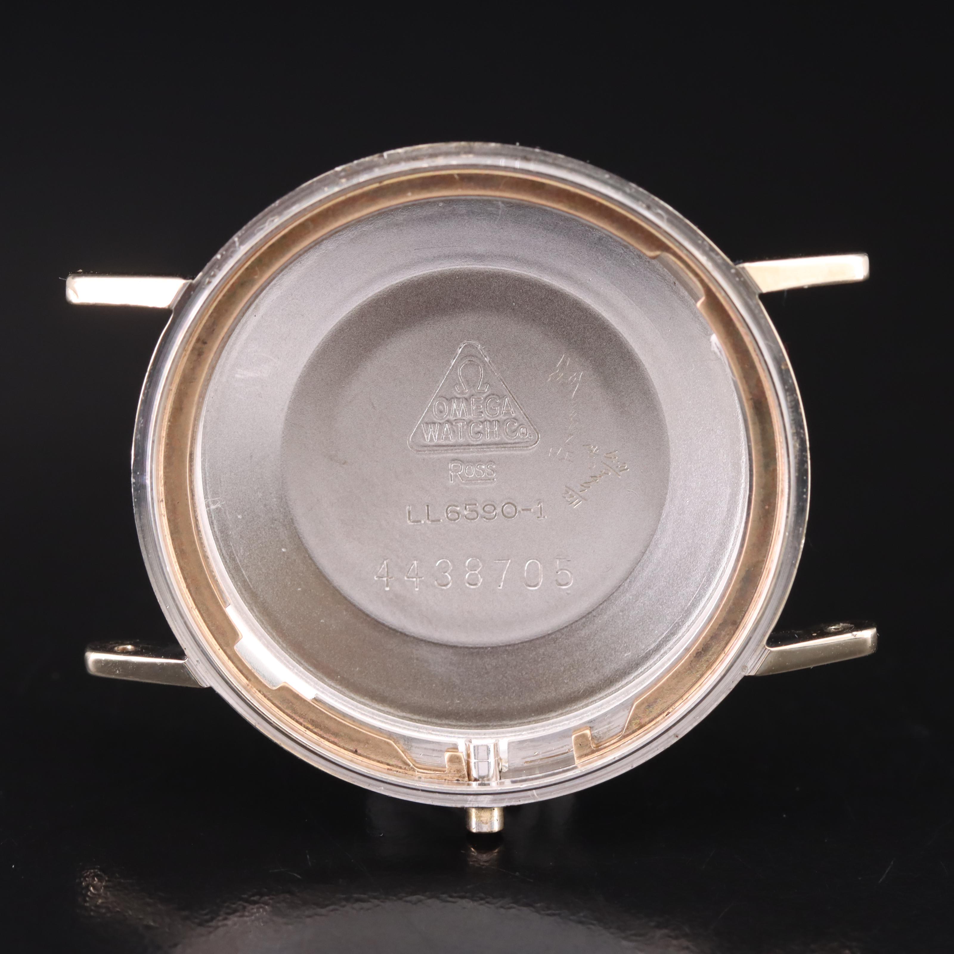 1966 Omega Seamaster DeVille 14K Automatic Diamond Dial Watch