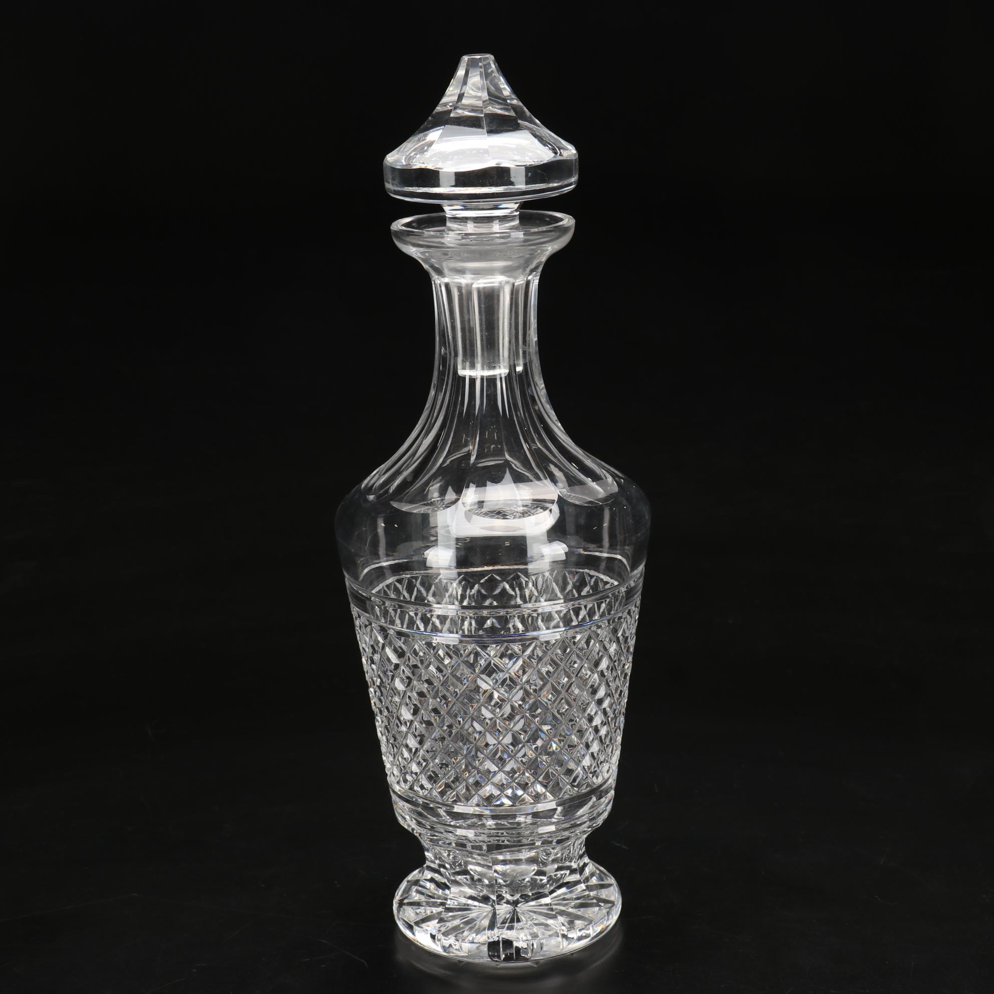 Waterford Crystal Liquor Decanter, Late 20th Century