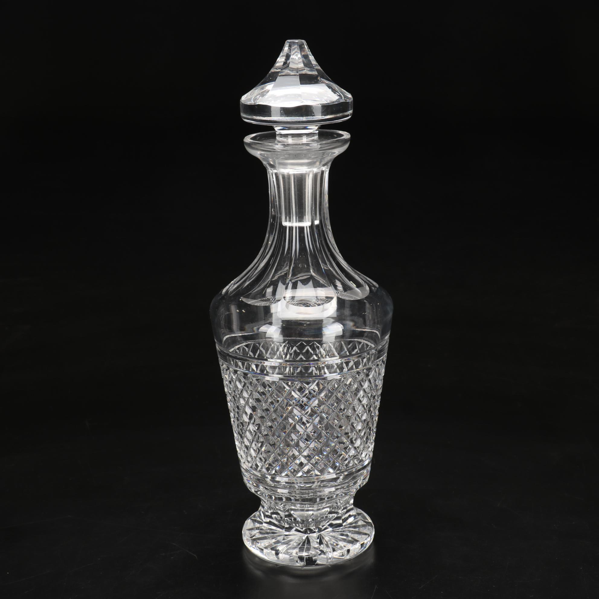 Waterford Crystal Liquor Decanter, Late 20th Century