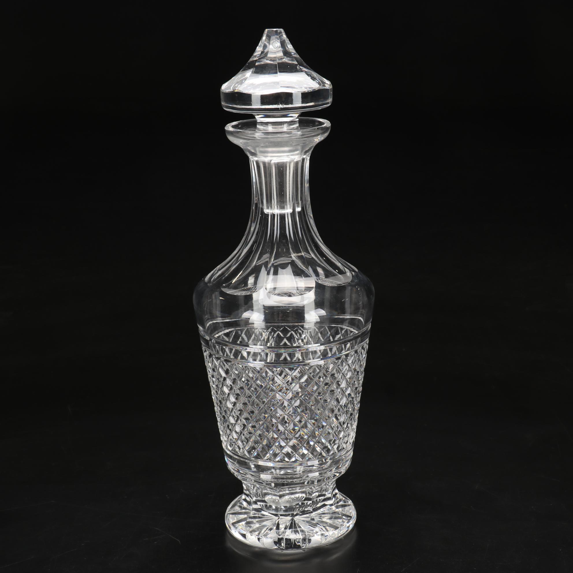 Waterford Crystal Liquor Decanter, Late 20th Century