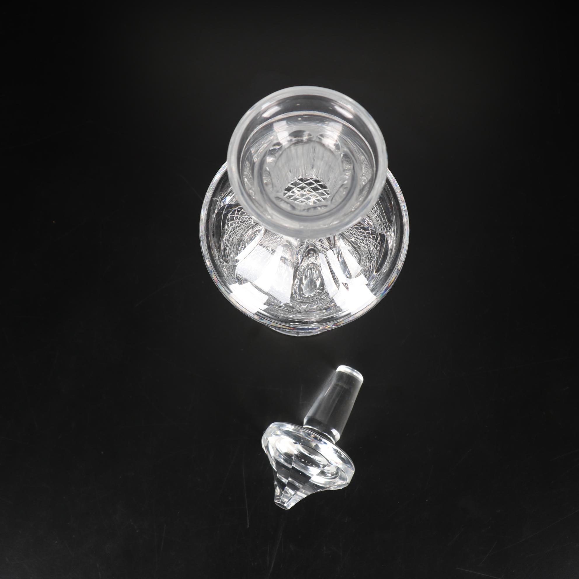 Waterford Crystal Liquor Decanter, Late 20th Century