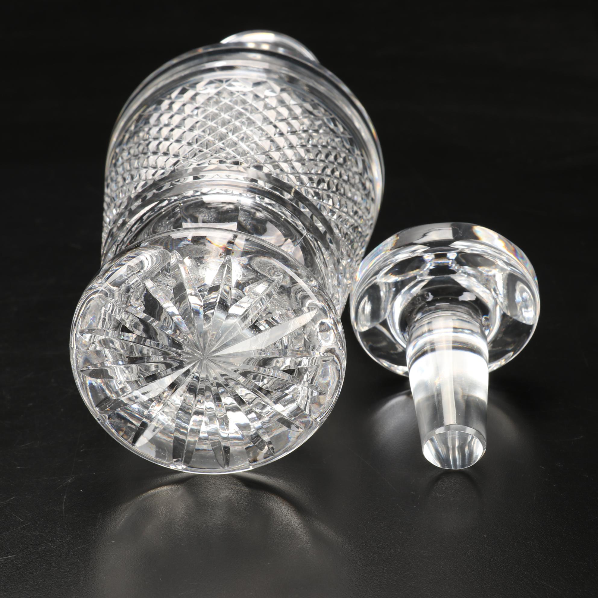 Waterford Crystal Liquor Decanter, Late 20th Century