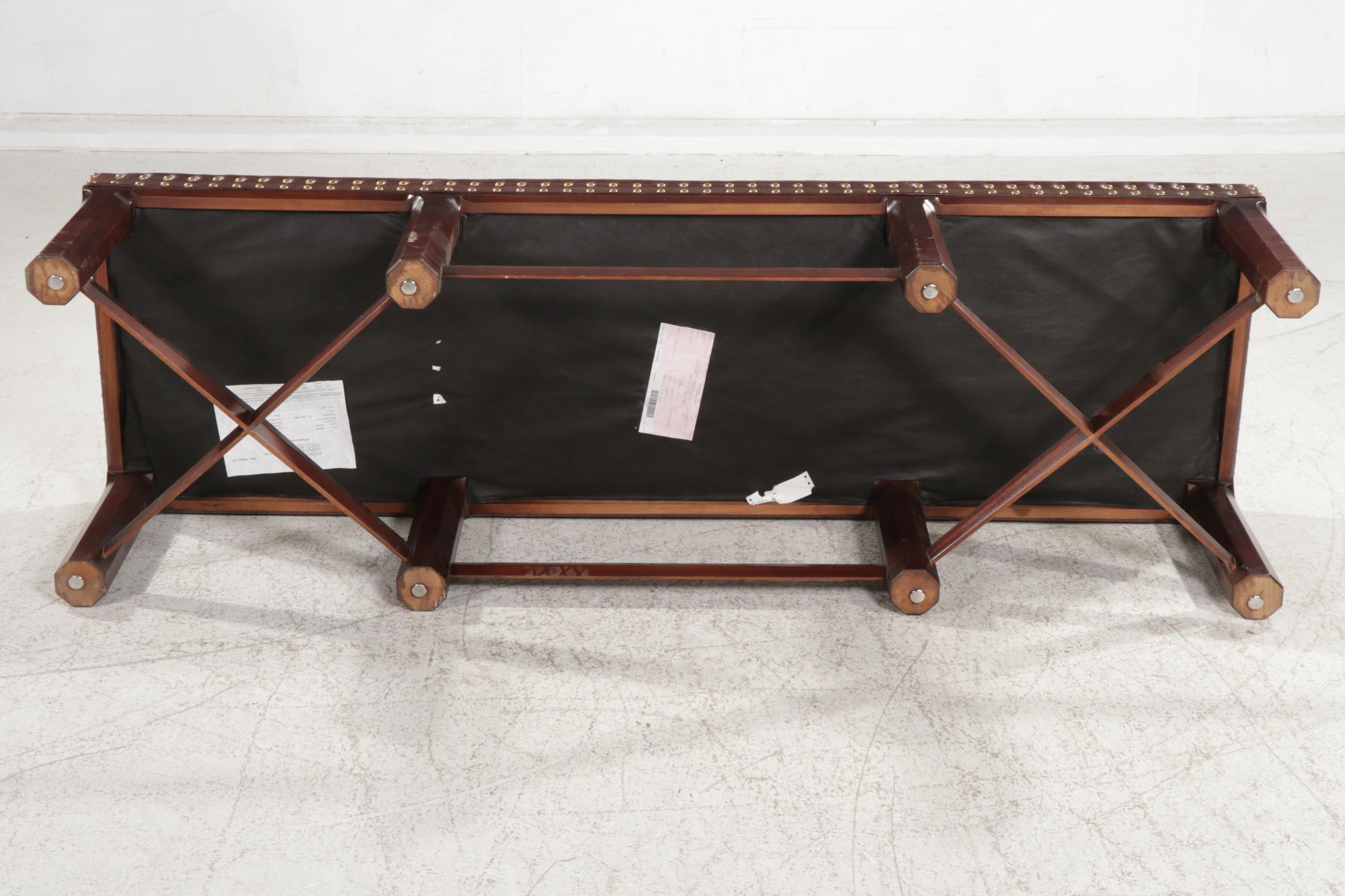 Mark Hampton for Hickory Chair "Thomas O'Brien Collection" Hall Bench