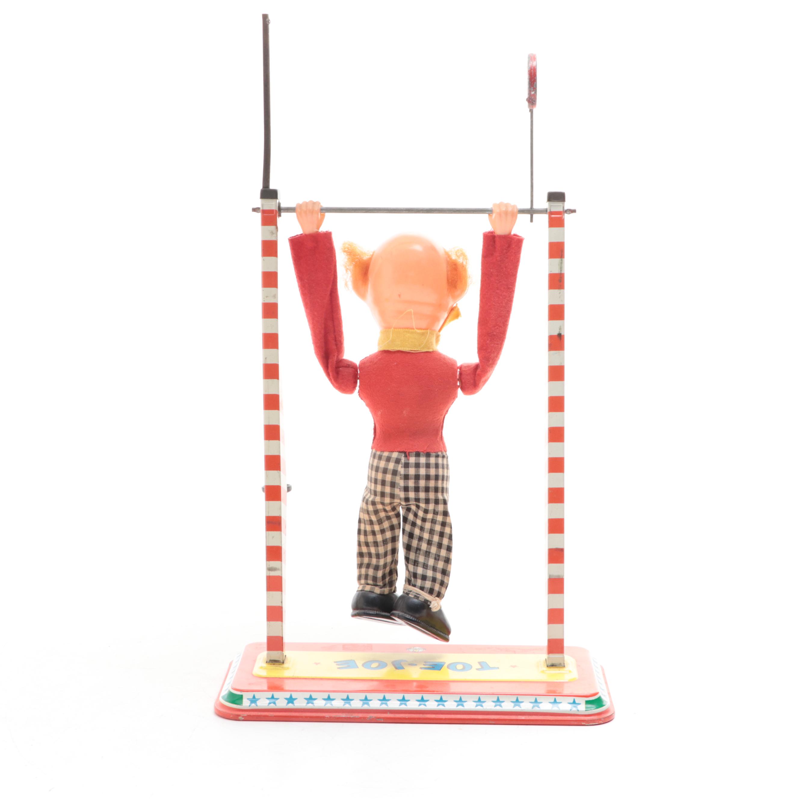 Ohio Art Toe Joe Mechanical Toy, Mid-20th Century