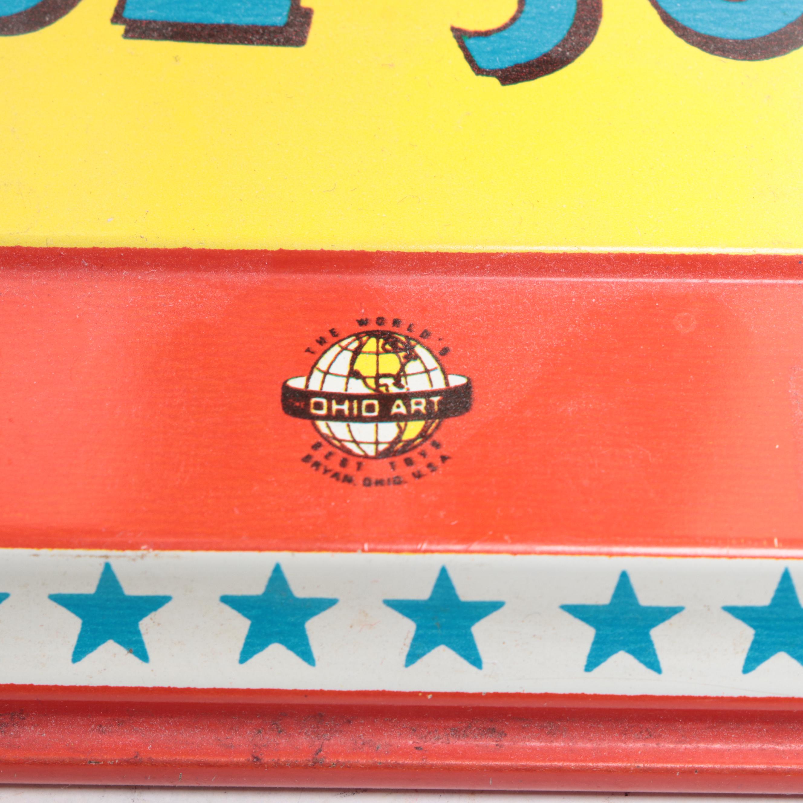 Ohio Art Toe Joe Mechanical Toy, Mid-20th Century